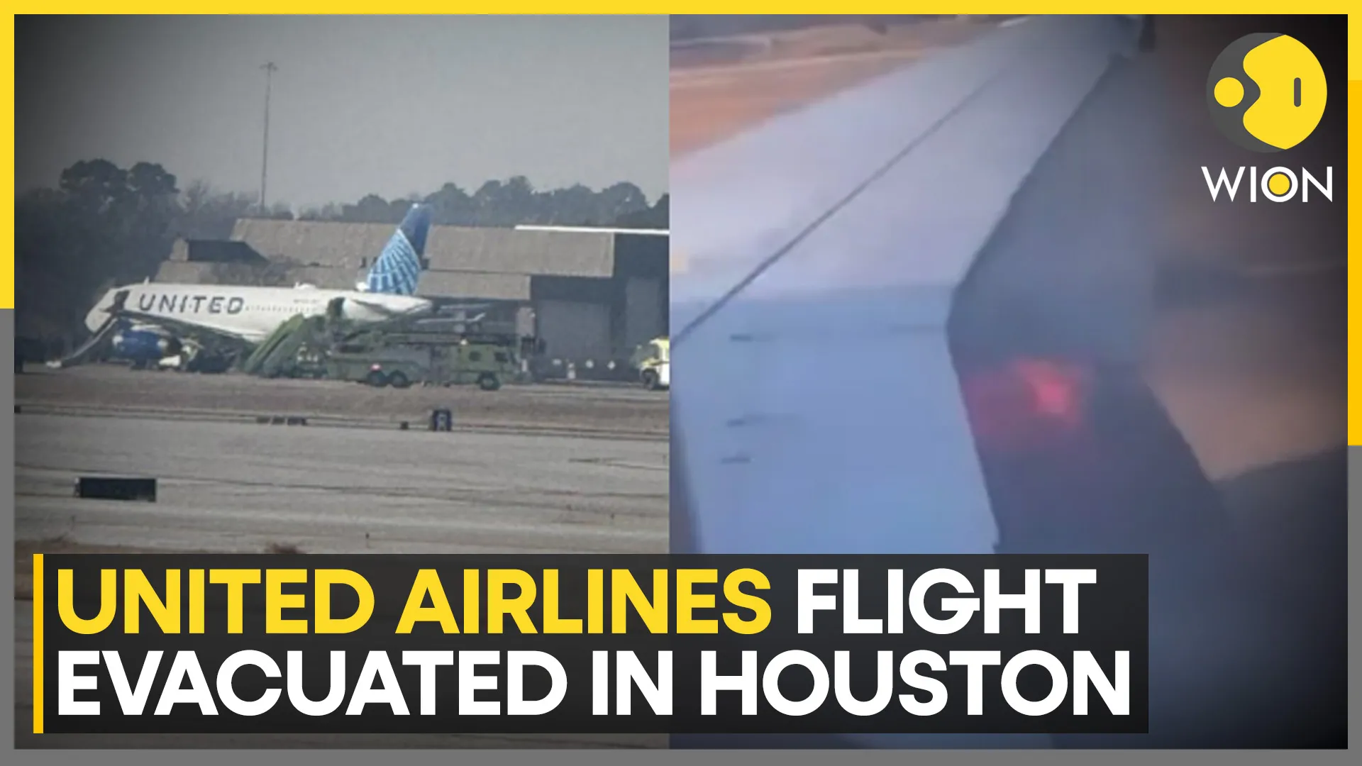 US: United Airlines flight receives alert for engine before take-off; over 100 people evacuated