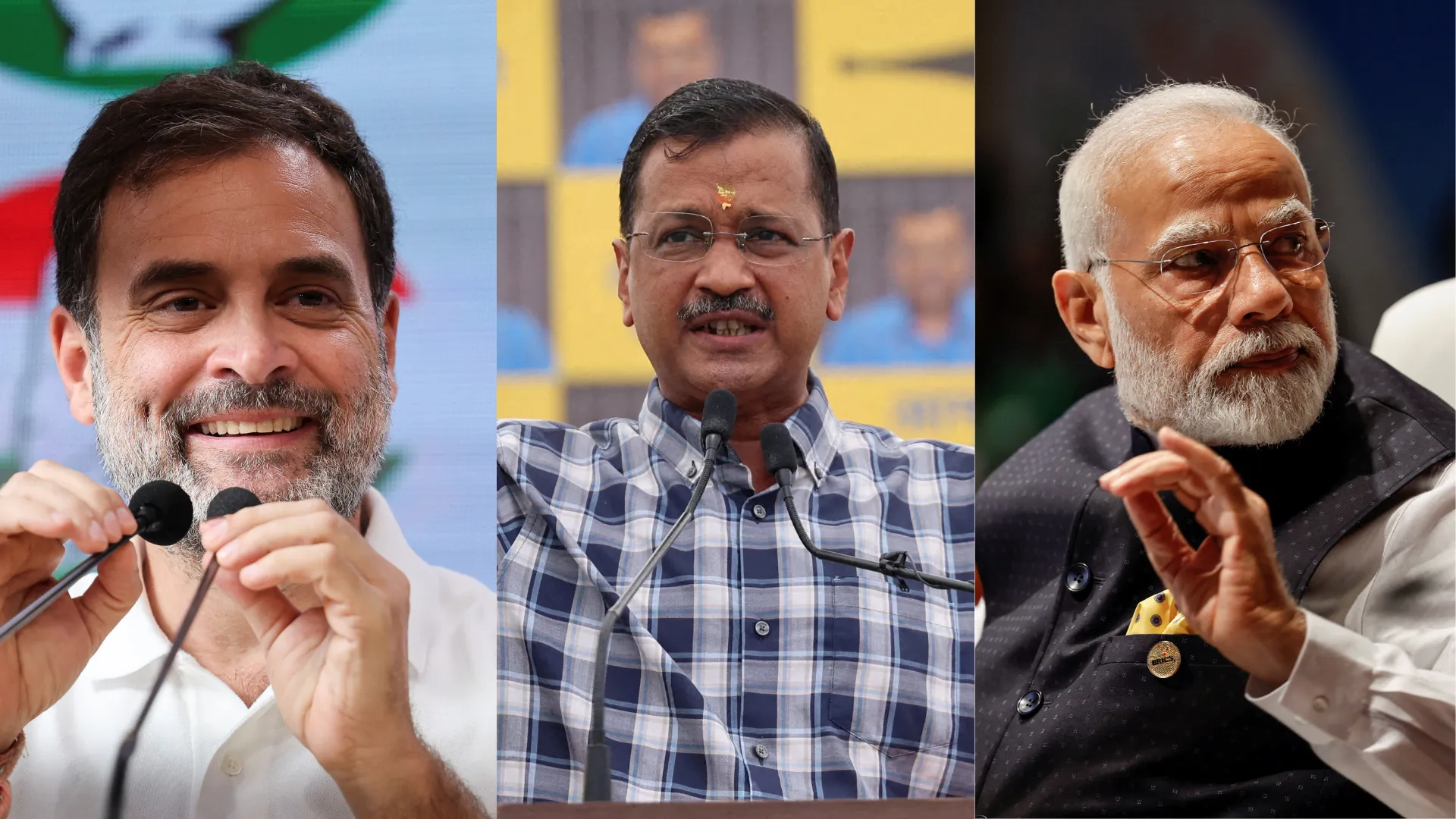 The ruling Aam Aadmi Party (AAP), the Bharatiya Janata Party (BJP), and the Congress deployed their top leaders to lead the charge.