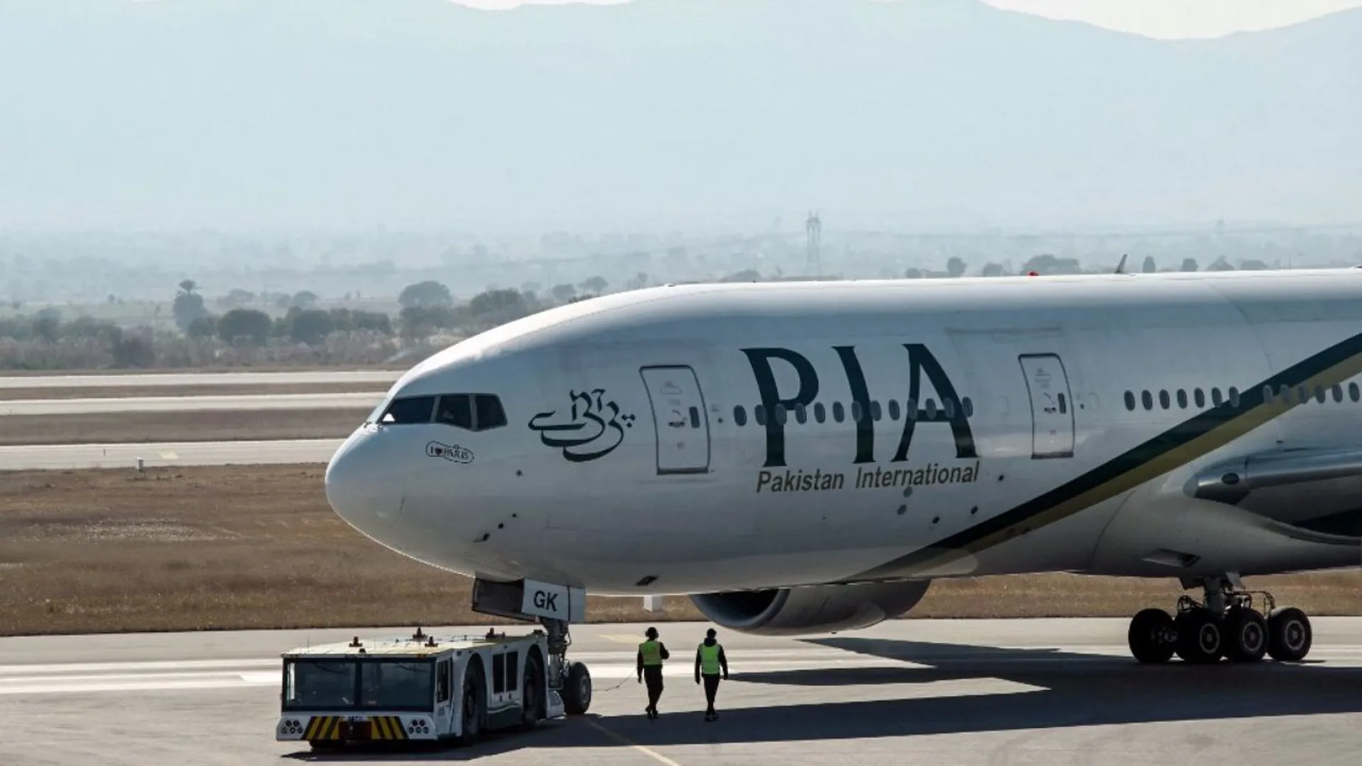 Representative image of a Pakistan International Airlines (PIA) plane.