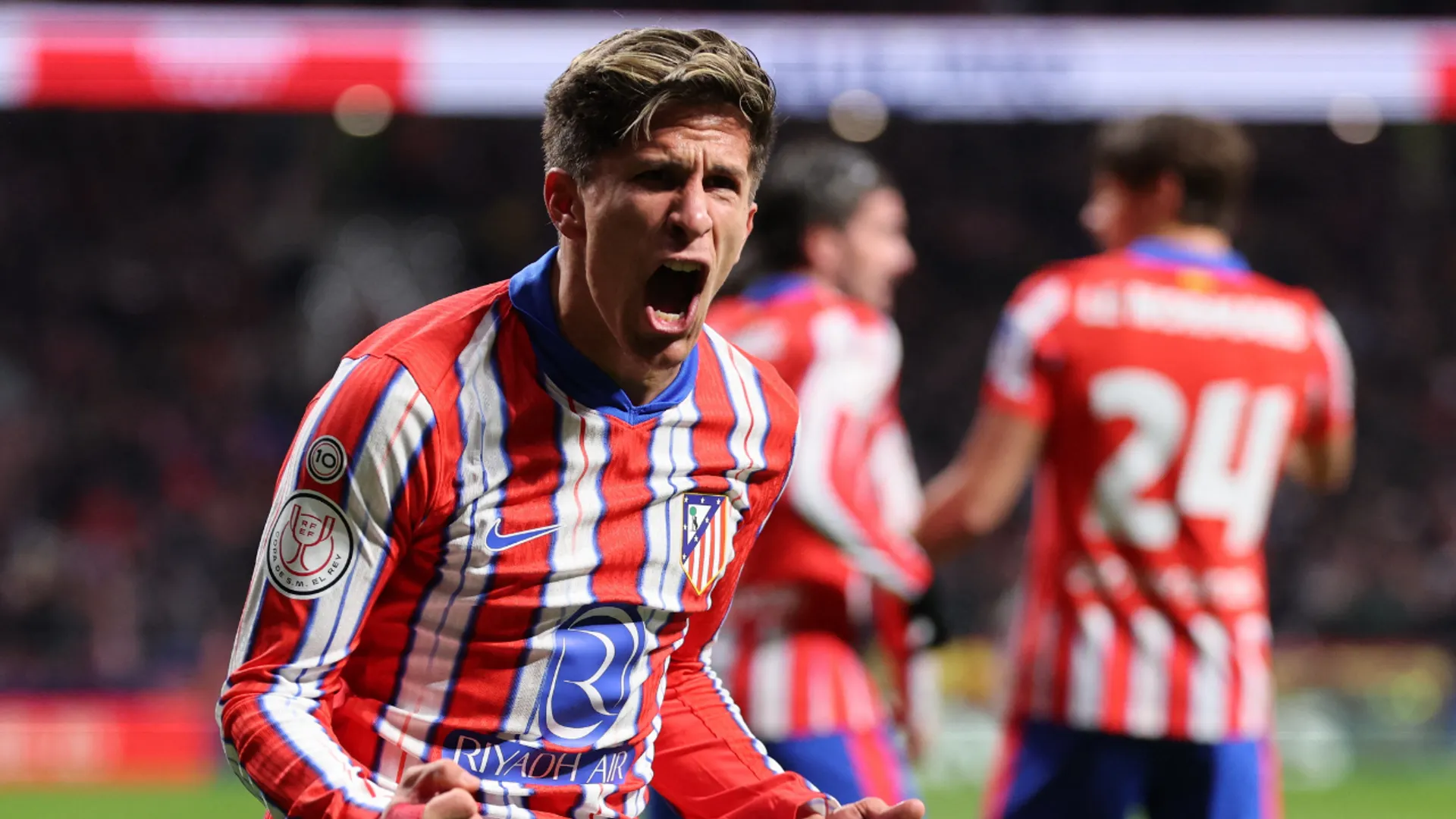 Copa del Rey: Giuliano Simeone brace helps Atletico Madrid thrash Getafe to reach semis