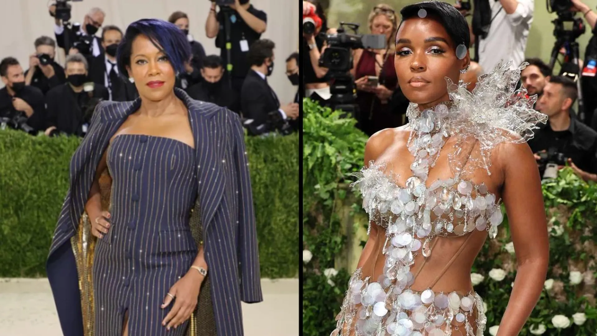 Regina King and Janelle Monae