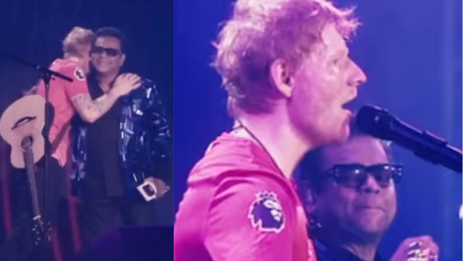 In the picture Ed Sheeran and AR Rahman