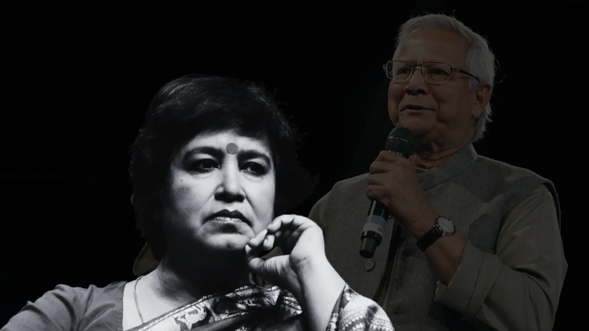 Posting a few photos of the incident where the mob set the residence of ousted prime minister Sheikh Hasina's father, Nasreen wrote on the social media platform X, Cry, Bangladesh, cry. 