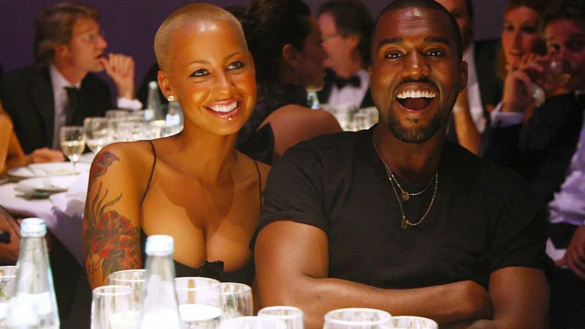 Amber Rose Kanye West