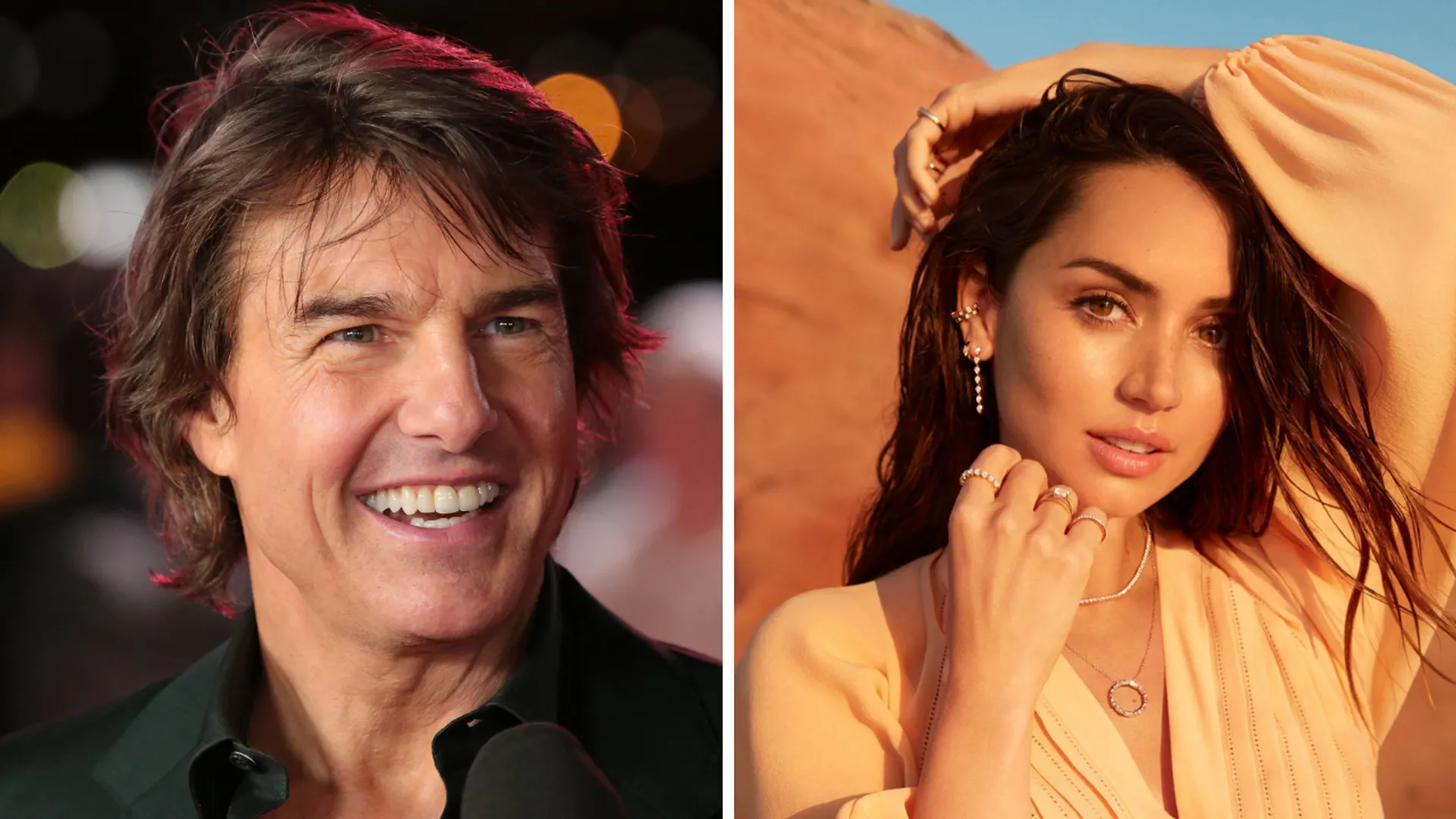 Tom Cruise and Ana de Armas