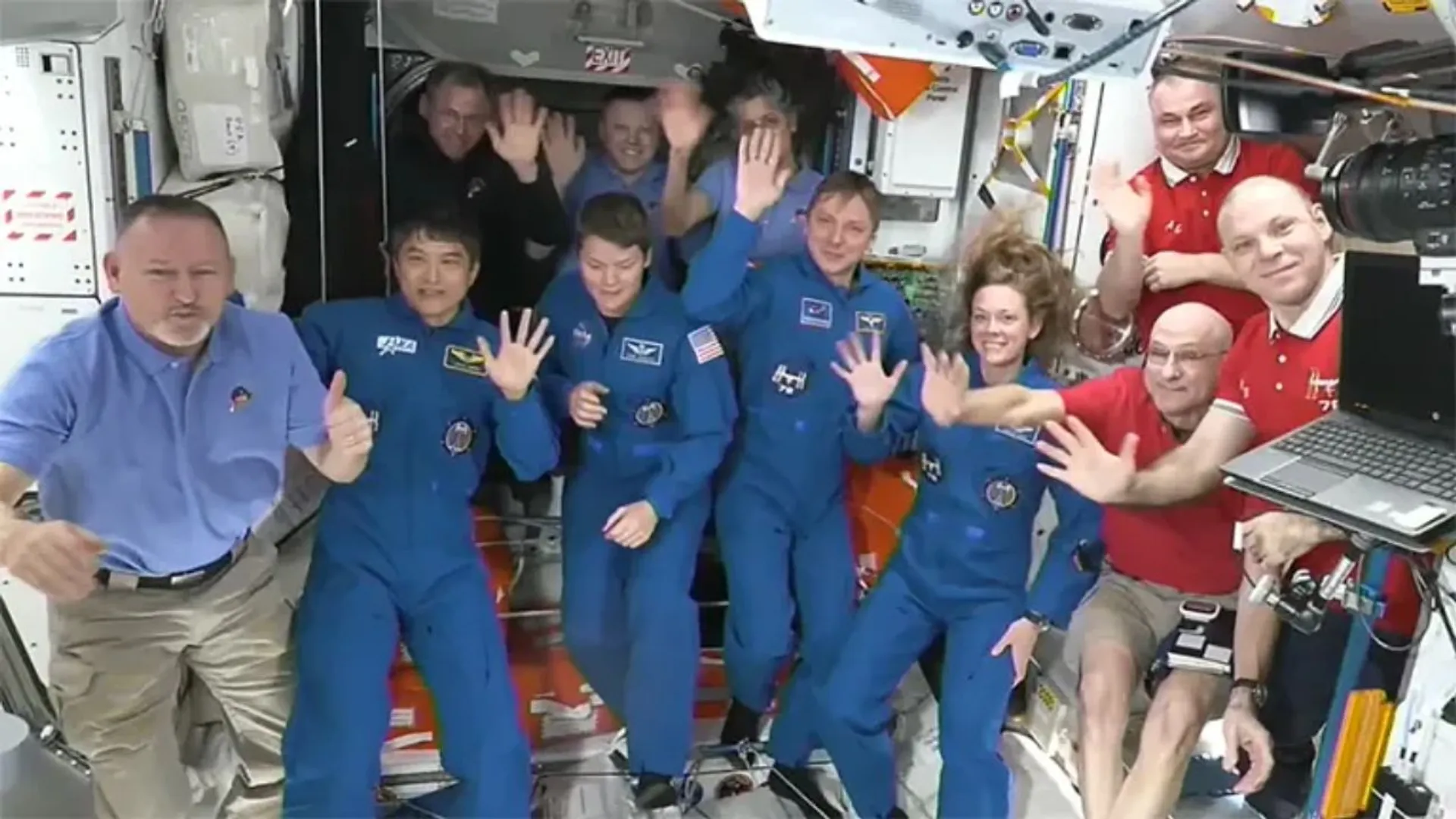 The Dragon docked on the ISS at 12:04 am on Sunday (Mar 16).