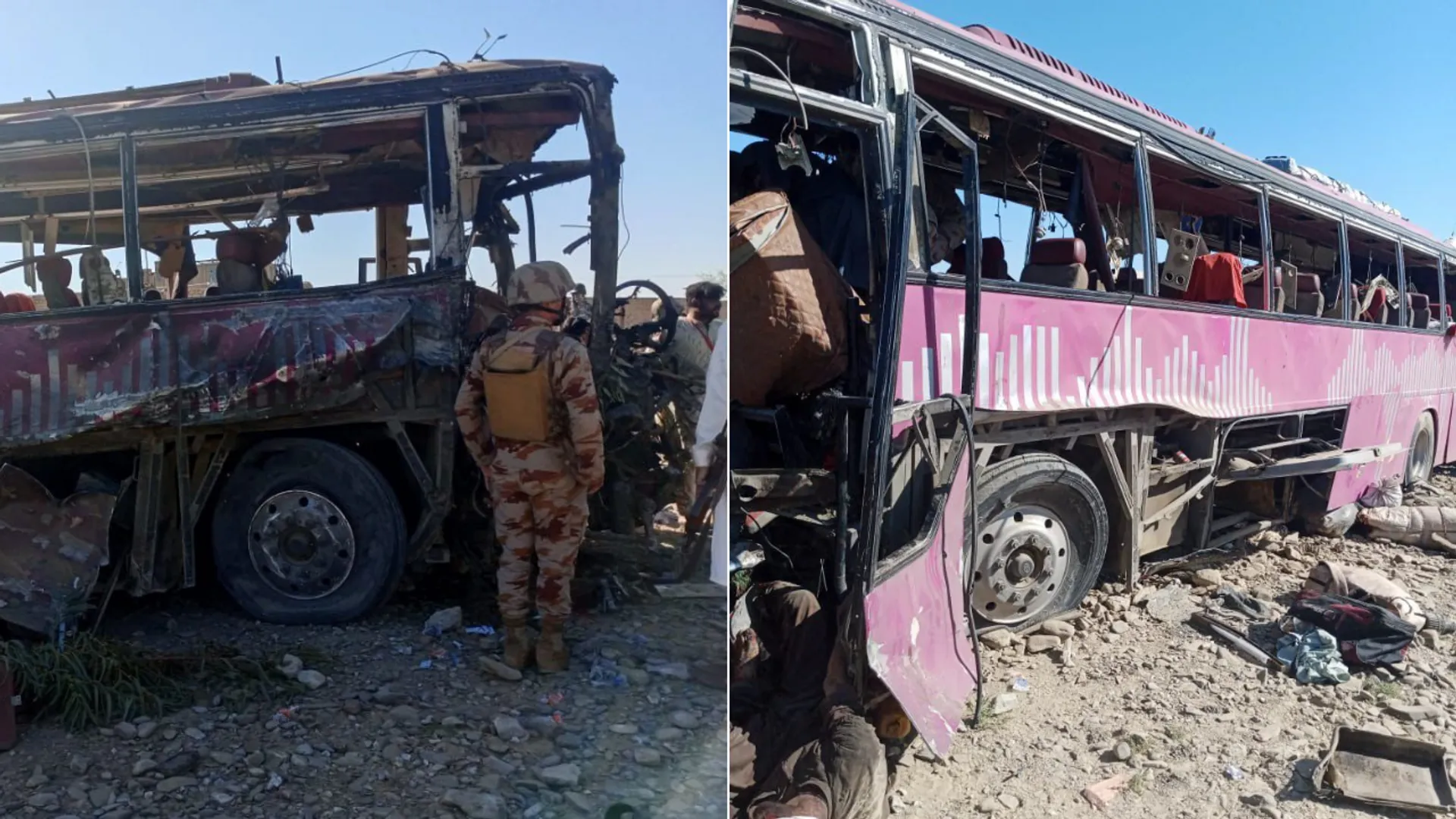 Balochistan convoy attacked