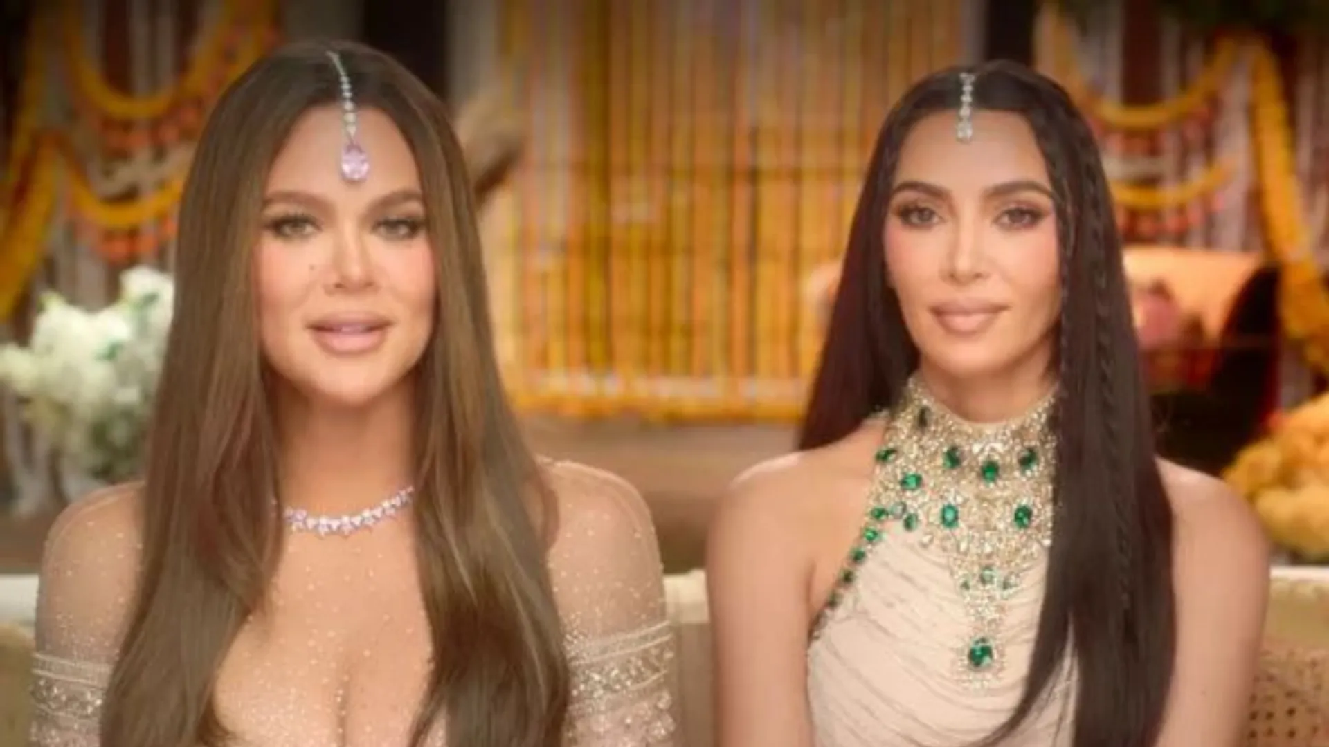 Kim Kardashian and Khloe Kardashian