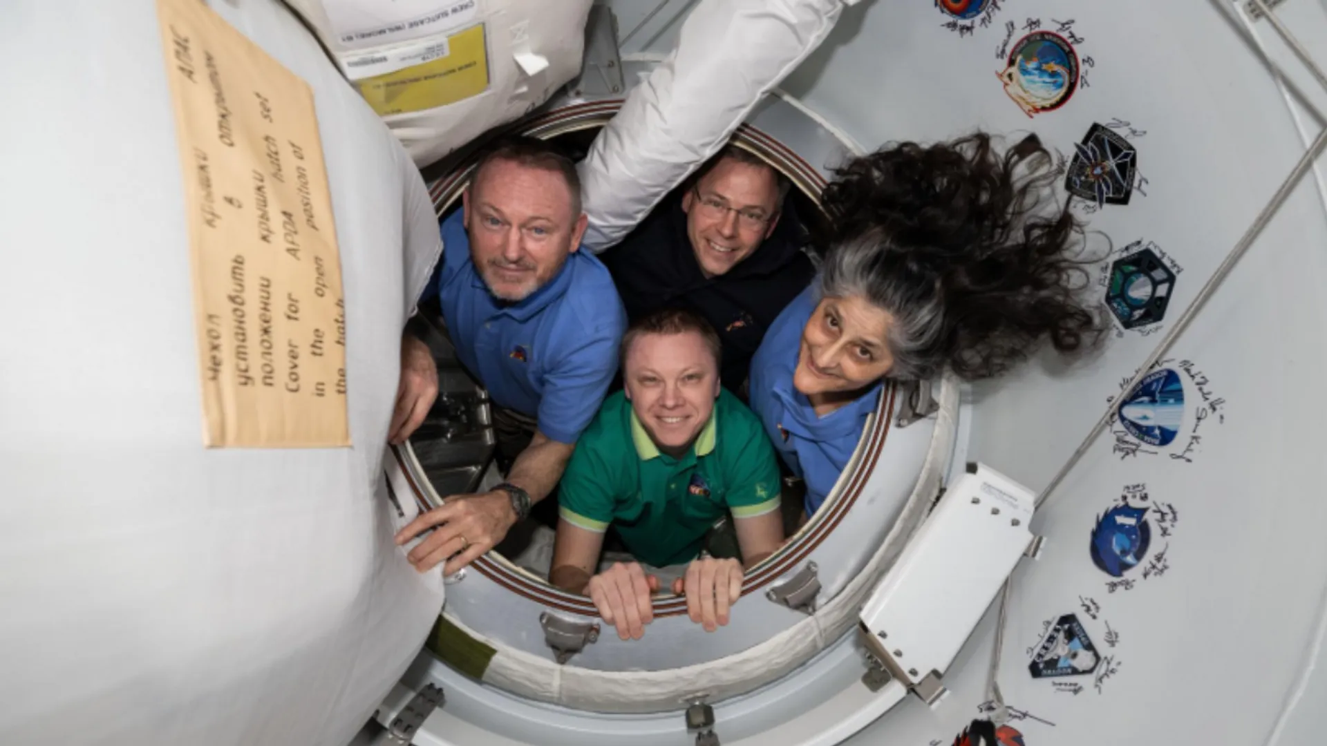 Sunita Williams returns
