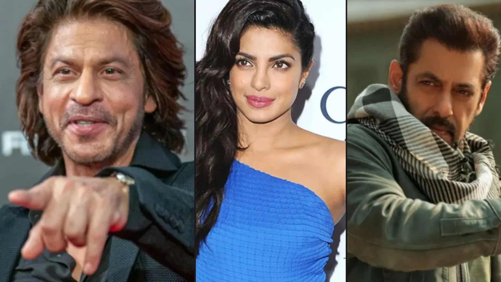 Shah Rukh Khan, Priyanka Chopra and Salman Khan
