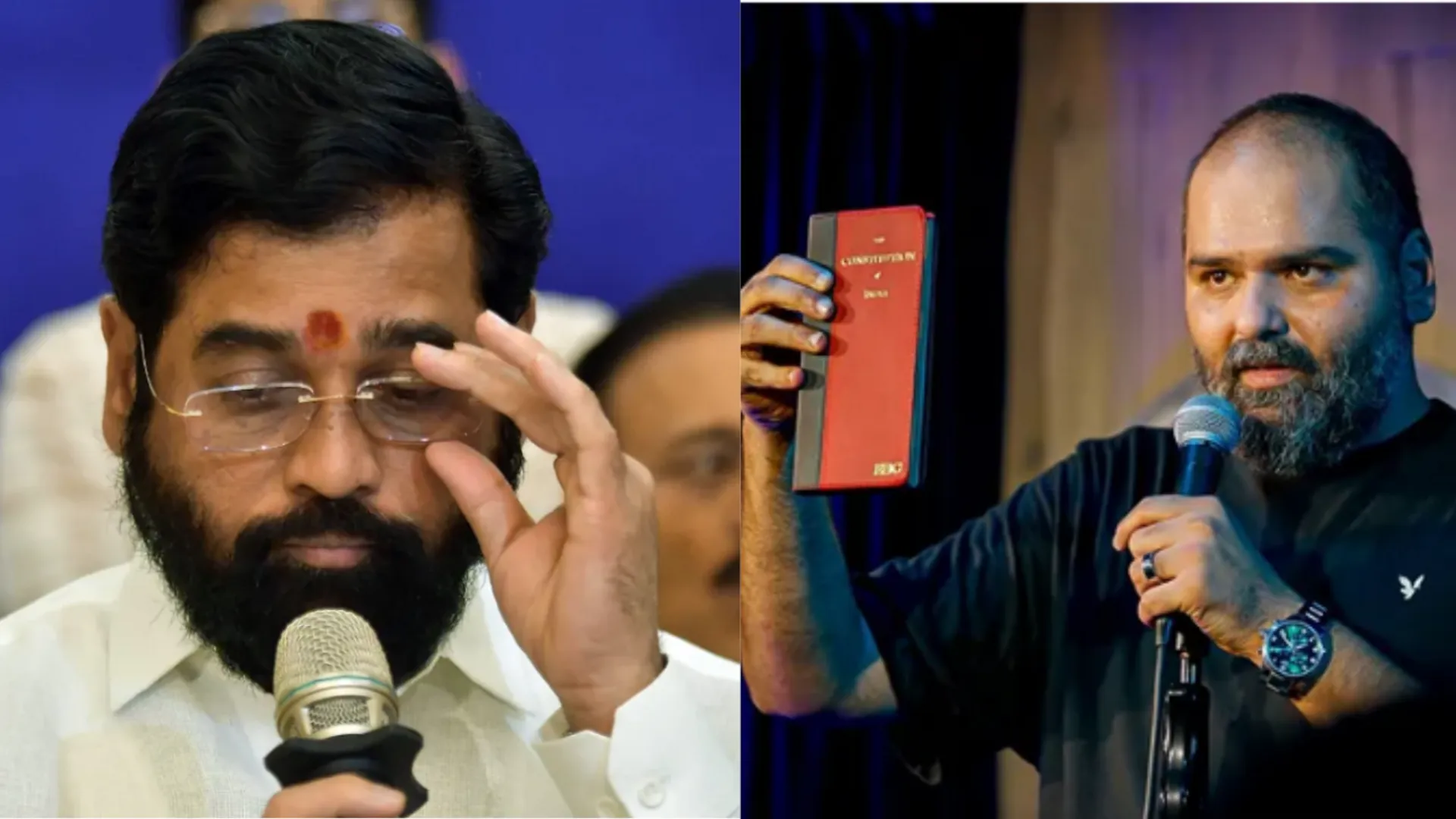 Kunal Kamra Eknath Shinde