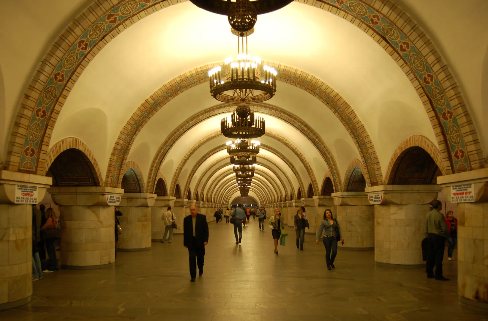 Five metro stations closed in Ukraine capital after bomb warning