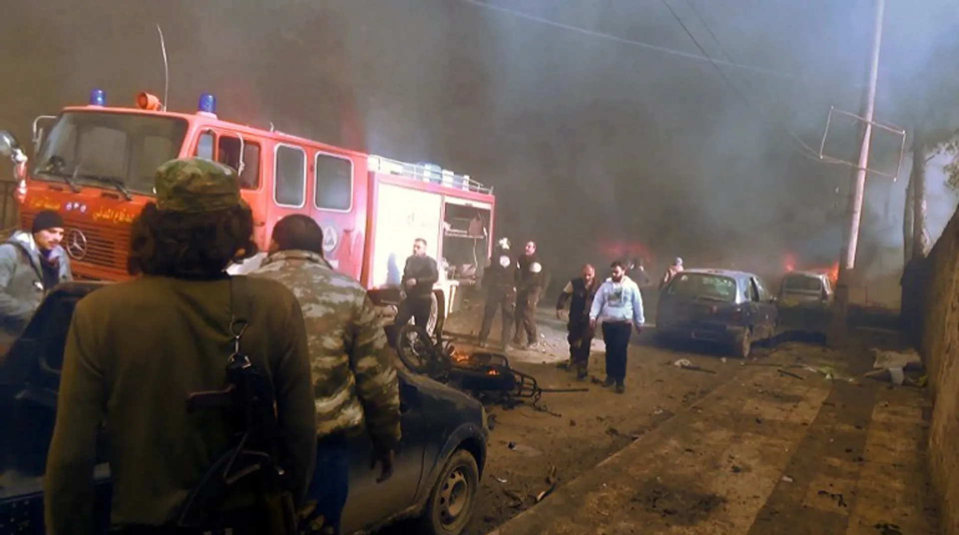 Car bombing kills 7 in Syria's rebel-held Azaz: Monitor