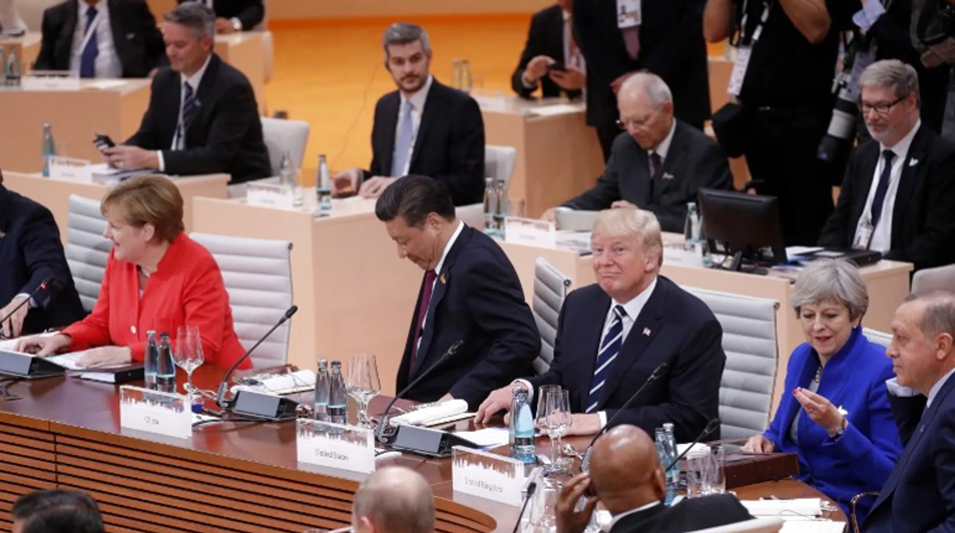 G-20 leaders isolate Trump on climate, say Paris accord 'irreversible'
