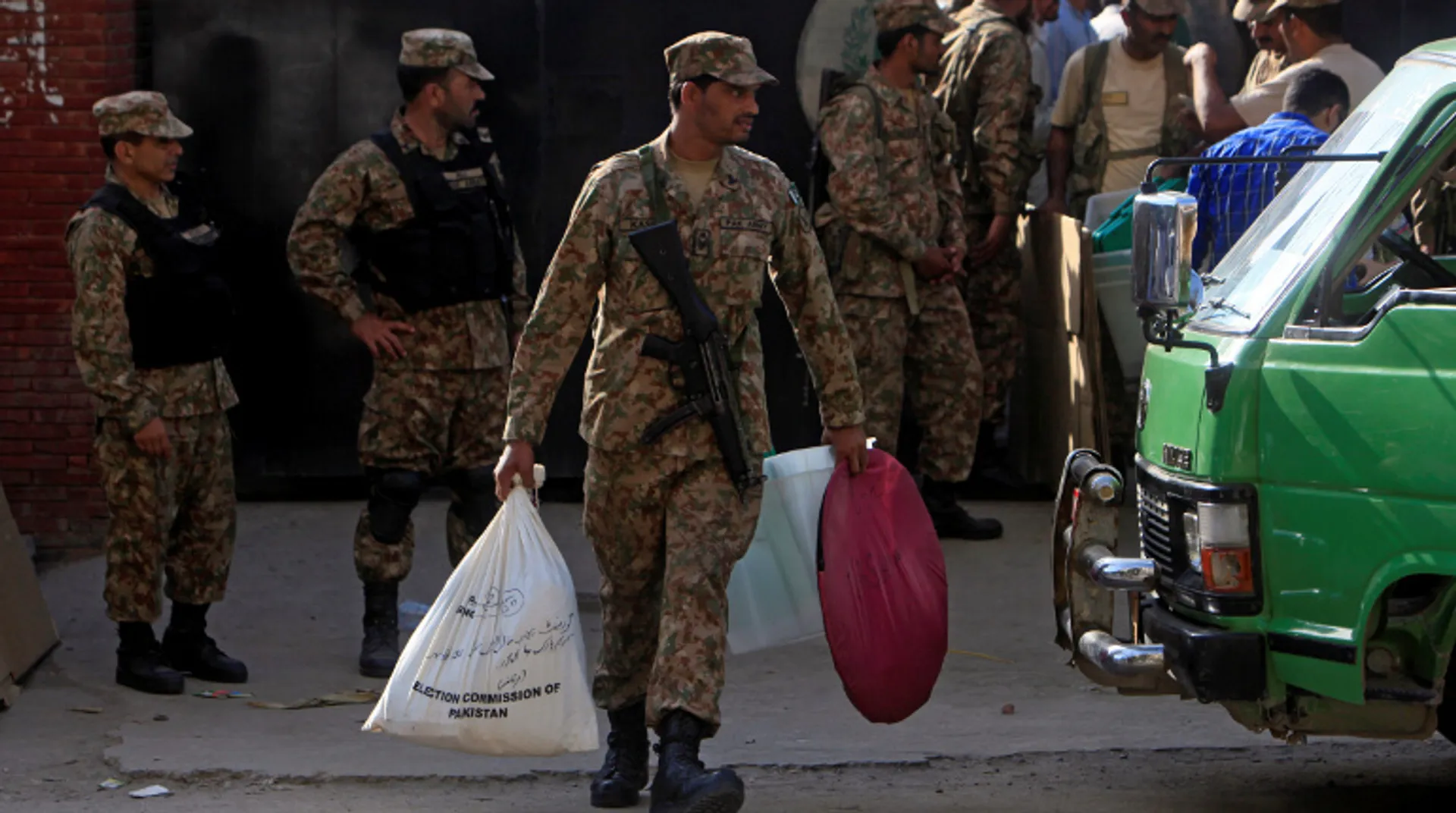 Pakistanis vote in by-election seen as test of support for ousted PM Sharif