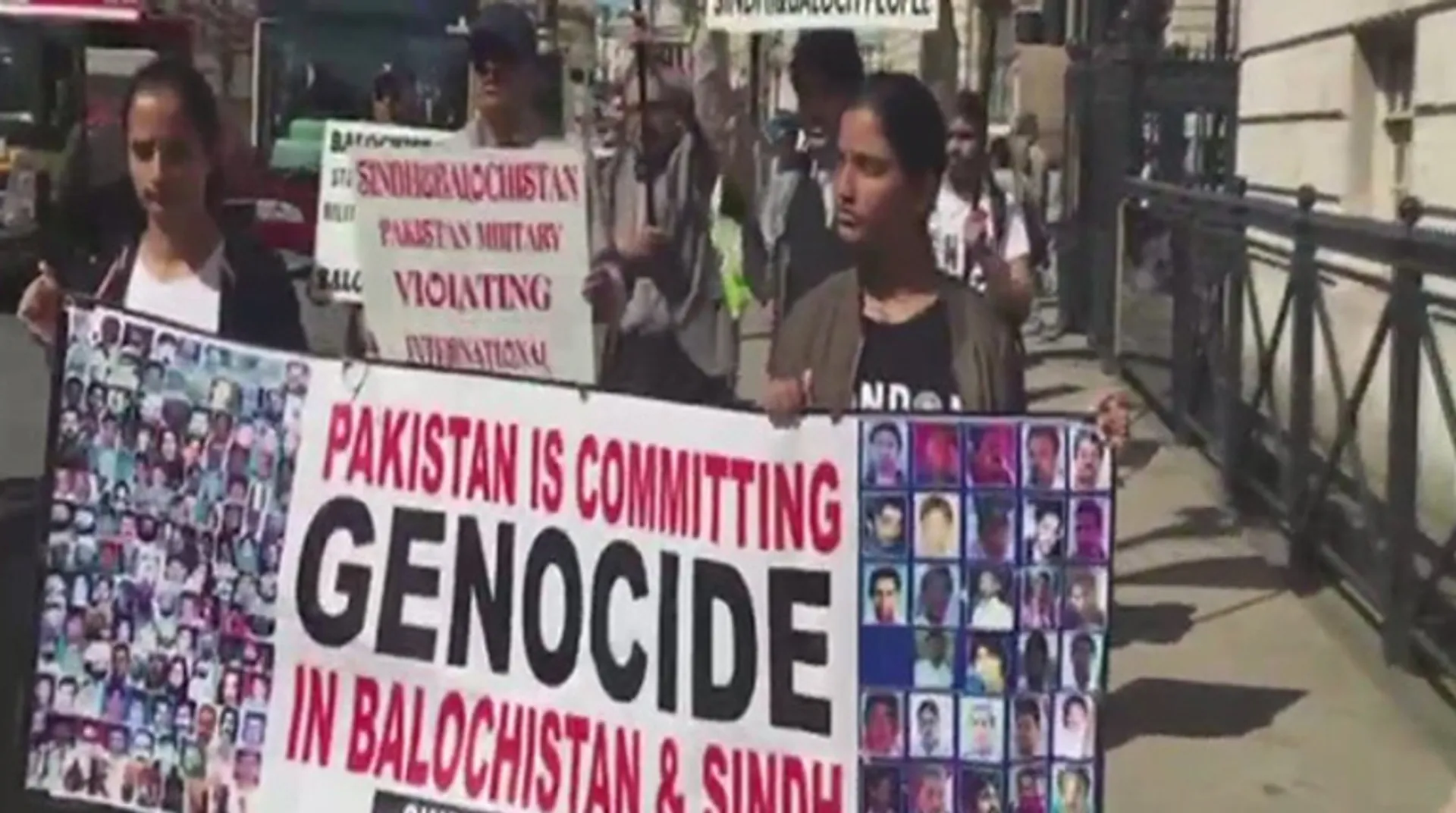 CHOGM: Sindh, Baloch activists hold protests against human rights violations in Pakistan
