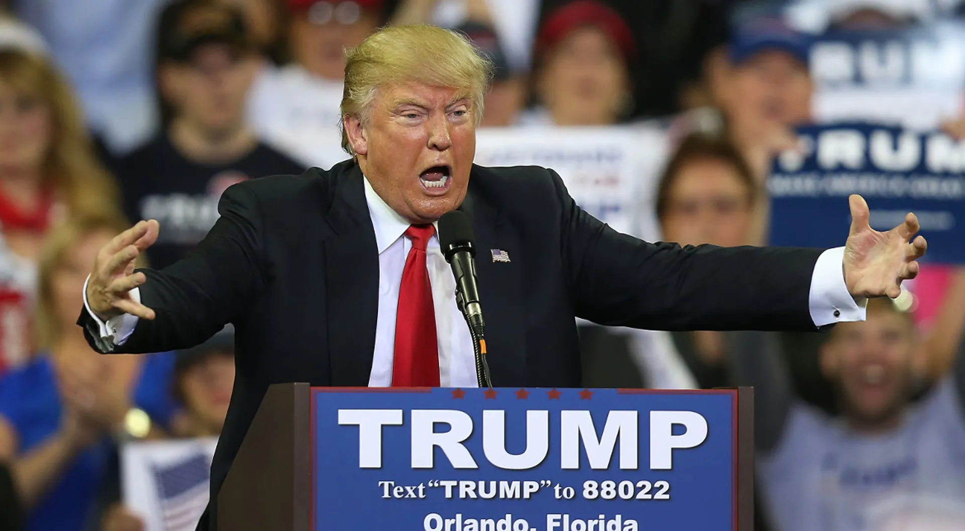 After gay nightclub shooting, Trump again says ban Muslims from America