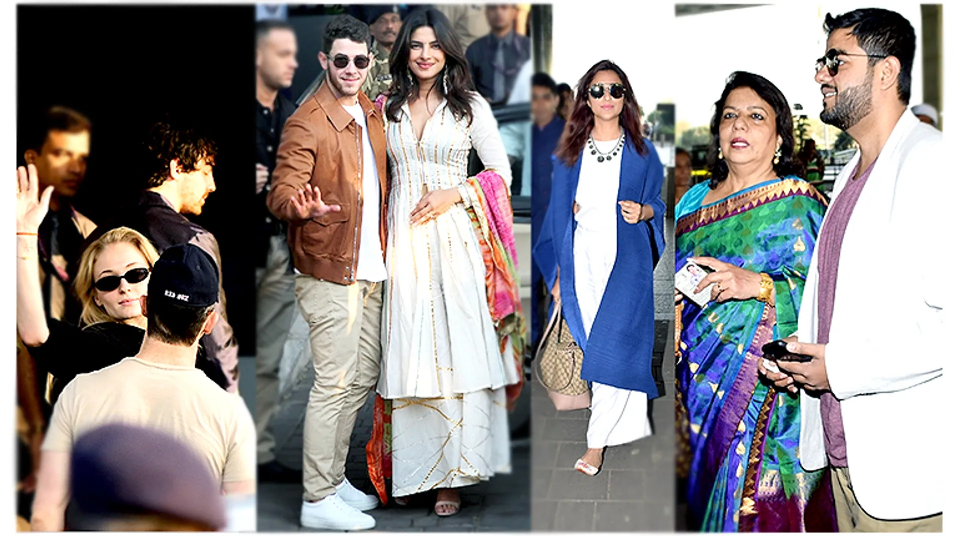Priyanka Chopra, Nick Jonas and families leave for Jodhpur for wedding; see pics