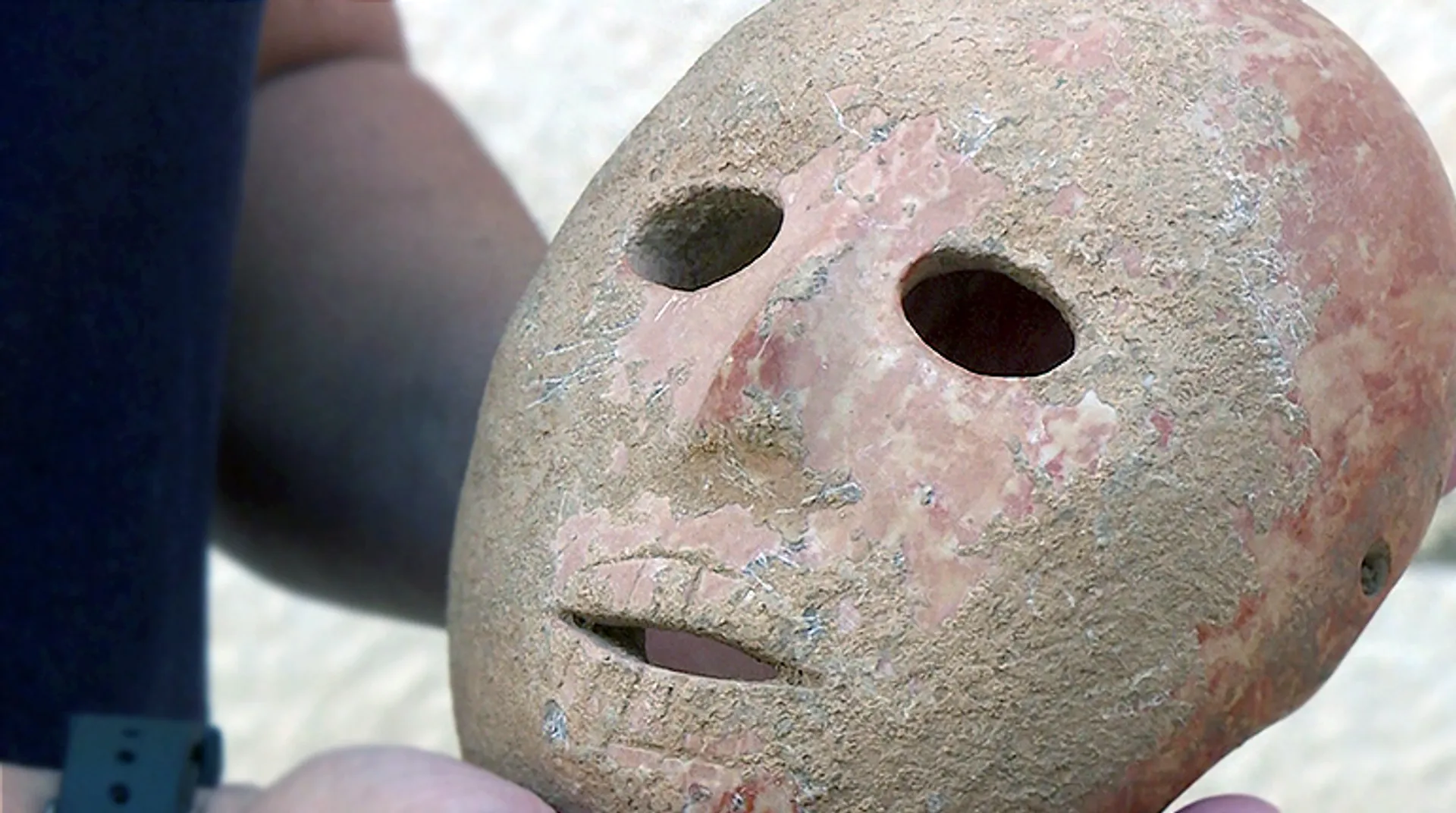 Israel unveils rare and ancient mask
