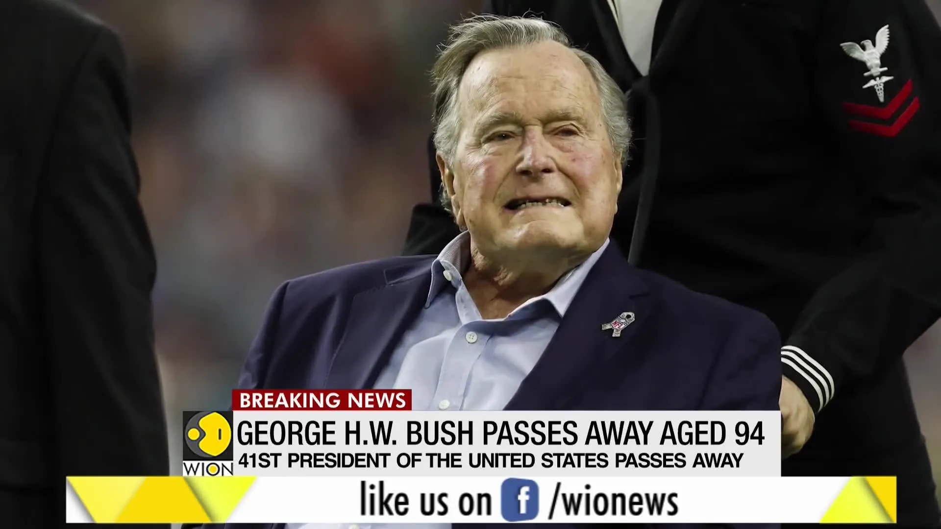 Former US president George H.W. Bush passes away
