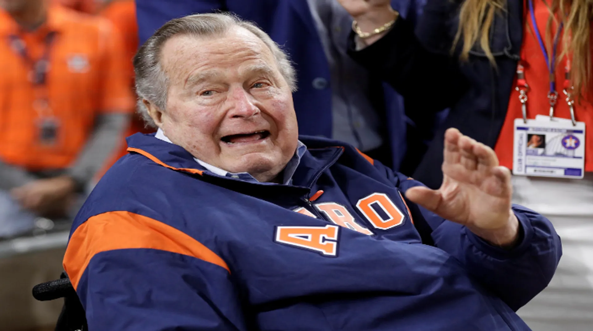 Former US president George H W Bush no more