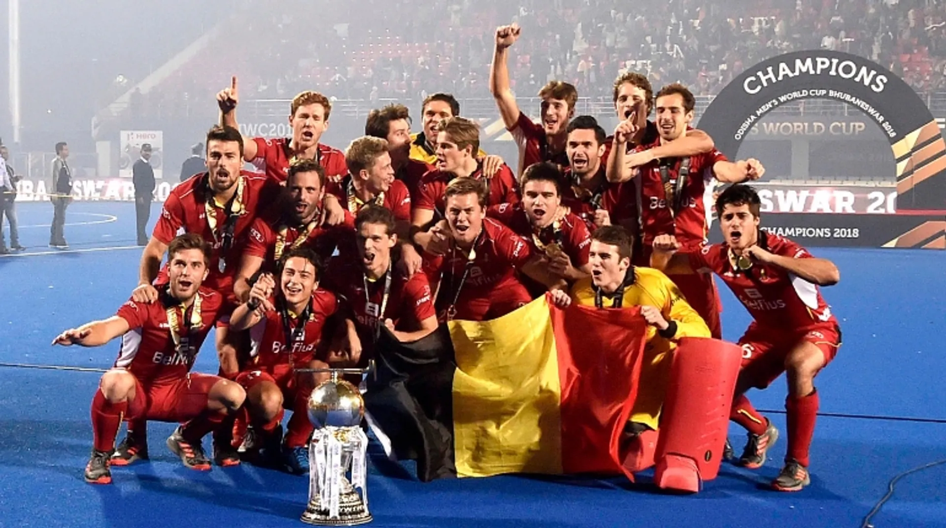 In pictures: Belgium clinch maiden Hockey World Cup in style