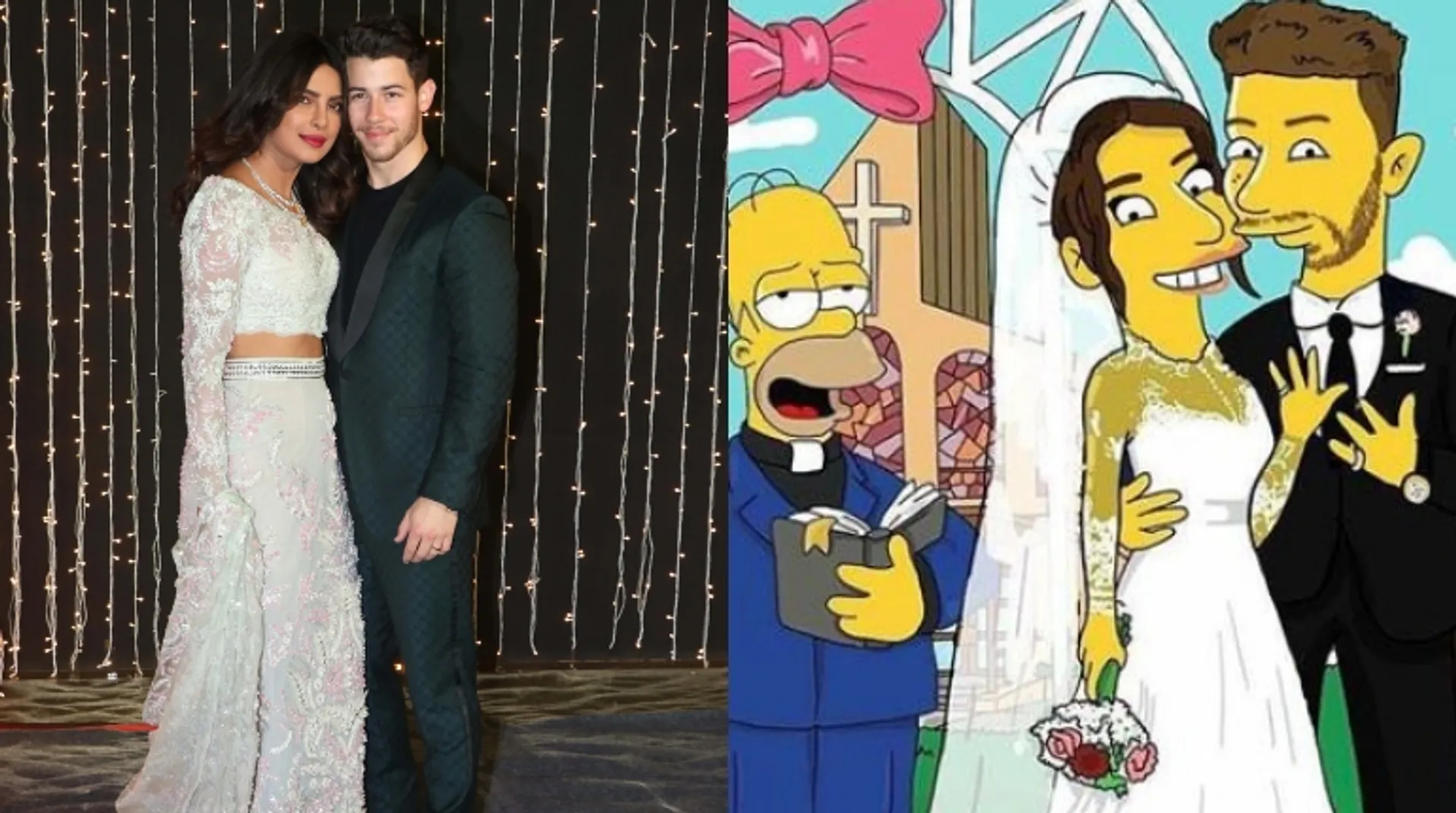 Priyanka Chopra and Nick Jonas get 'The Simpsons' treatment