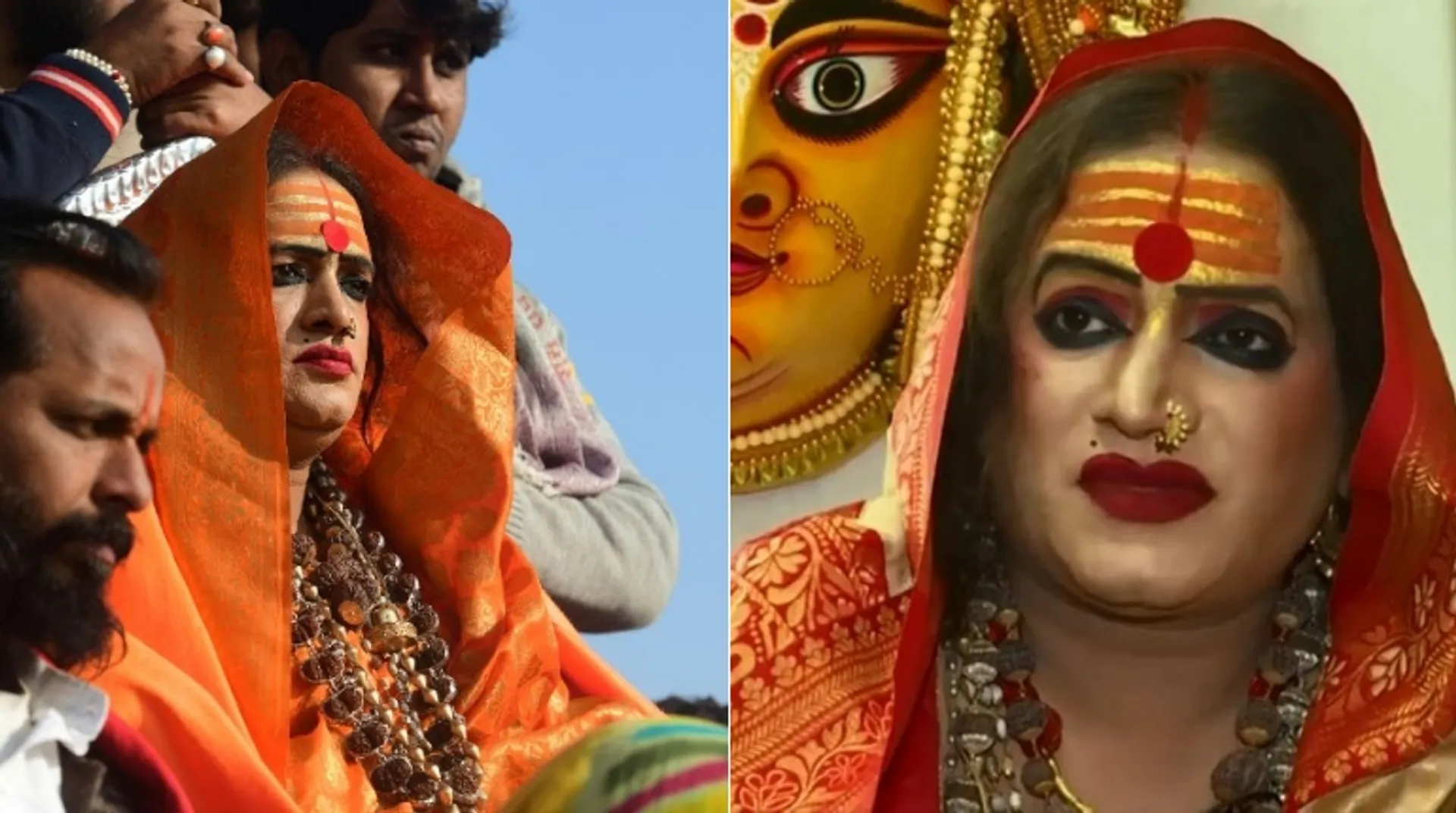 In pictures: Transgender leader is star at Kumbh