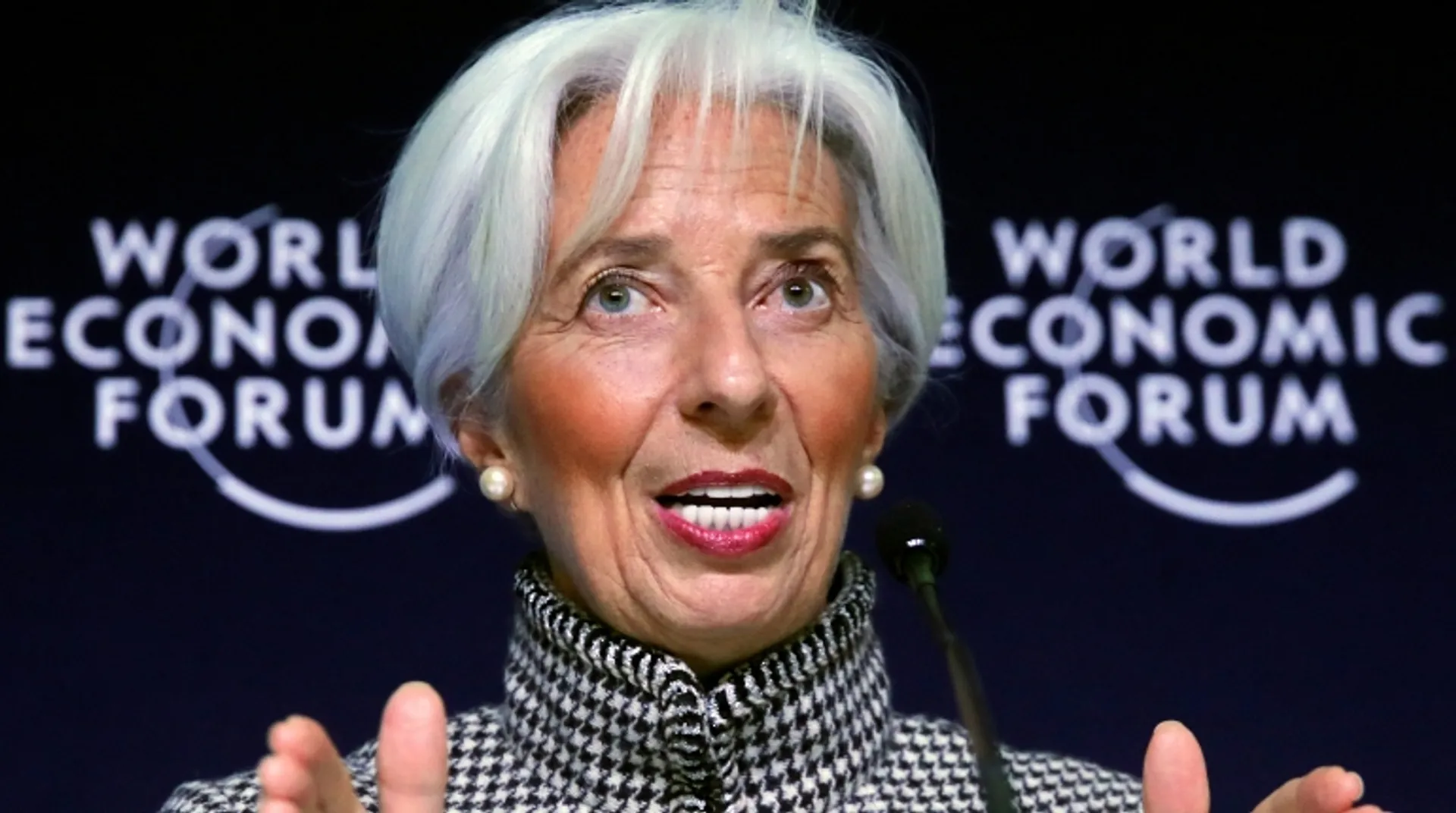 Former International Monetary Fund chief Lagarde takes swipe at Trump's Twitter habits