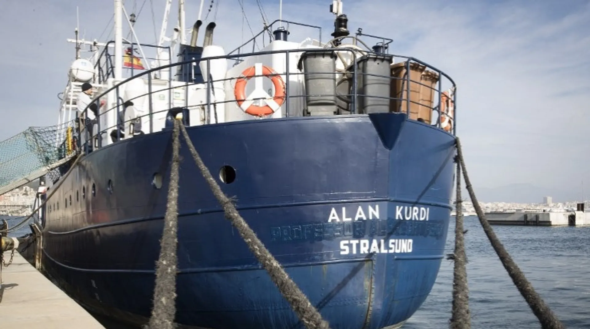 German migrant rescue ship renamed after tragic toddler Alan Kurdi