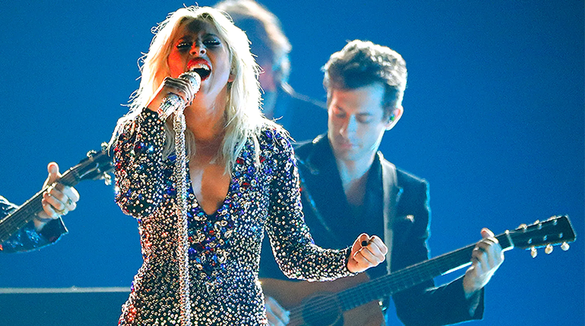 From Lady Gaga to Jennifer Lopez, stars wow on Grammys red carpet in Los Angeles