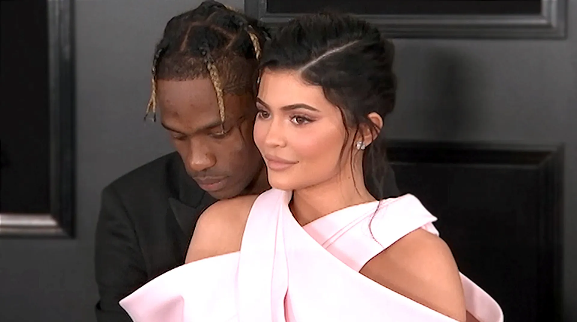 Kylie Jenner and Travis Scott, H.E.R, Andra Day and Weird Al Yankovic pose on Grammy carpet