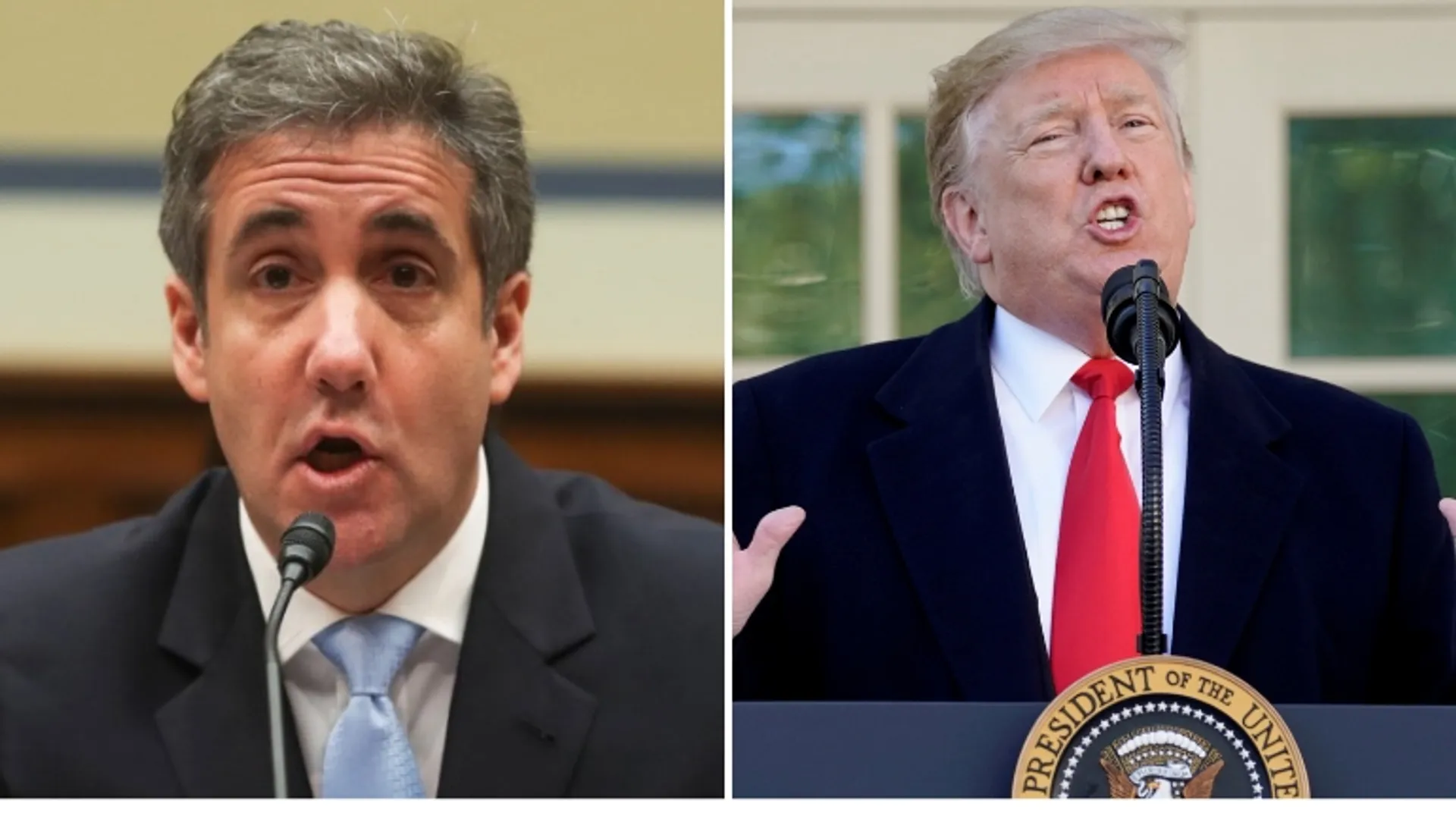 Trump says ex-lawyer Cohen asked him for a pardon, but he said no