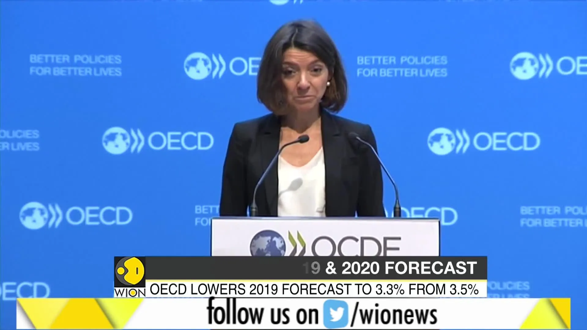 OECD lowers global growth forecast over trade, Brexit uncertainty