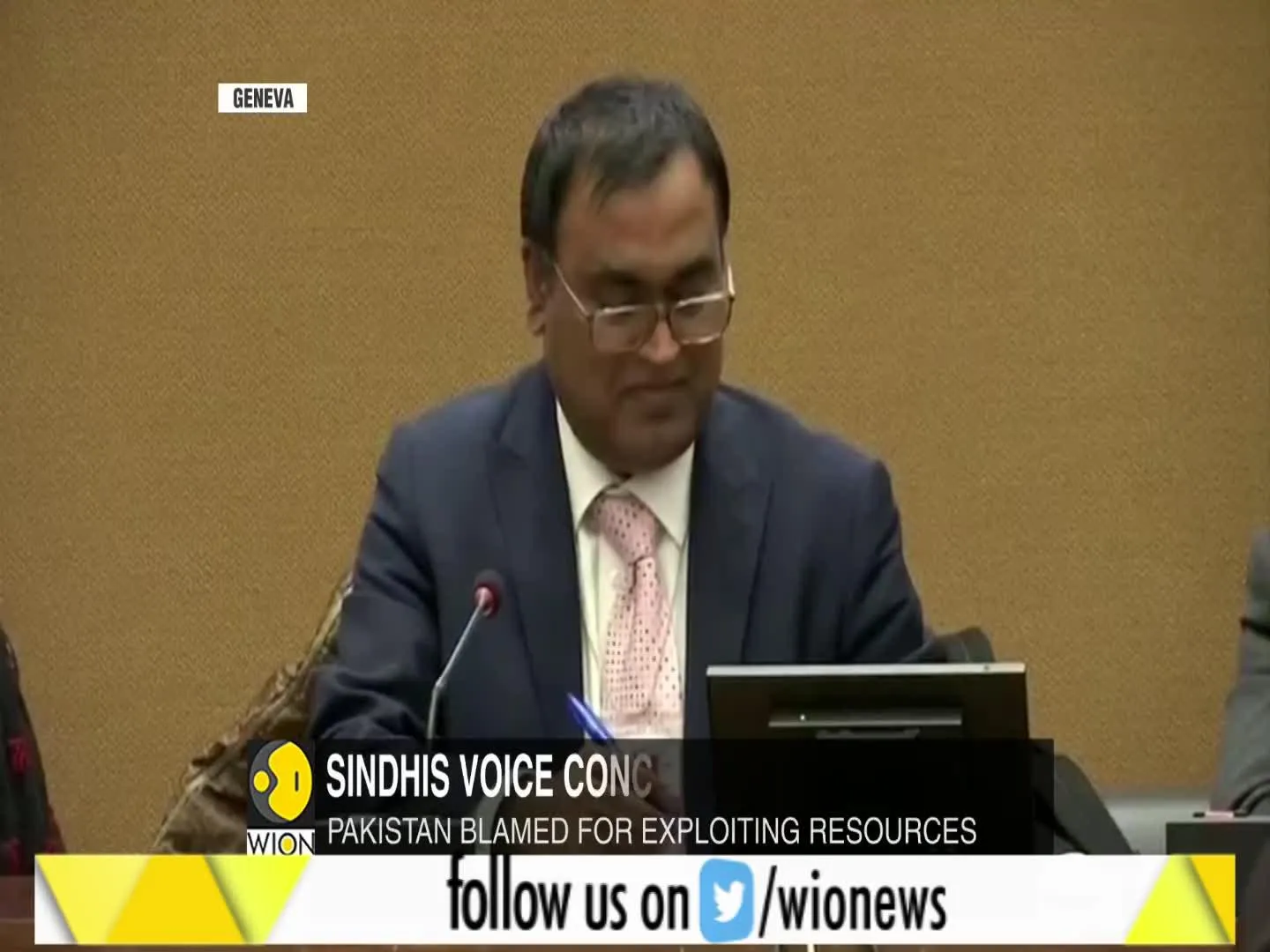 Sindhis voice concern against Pakistan at UN