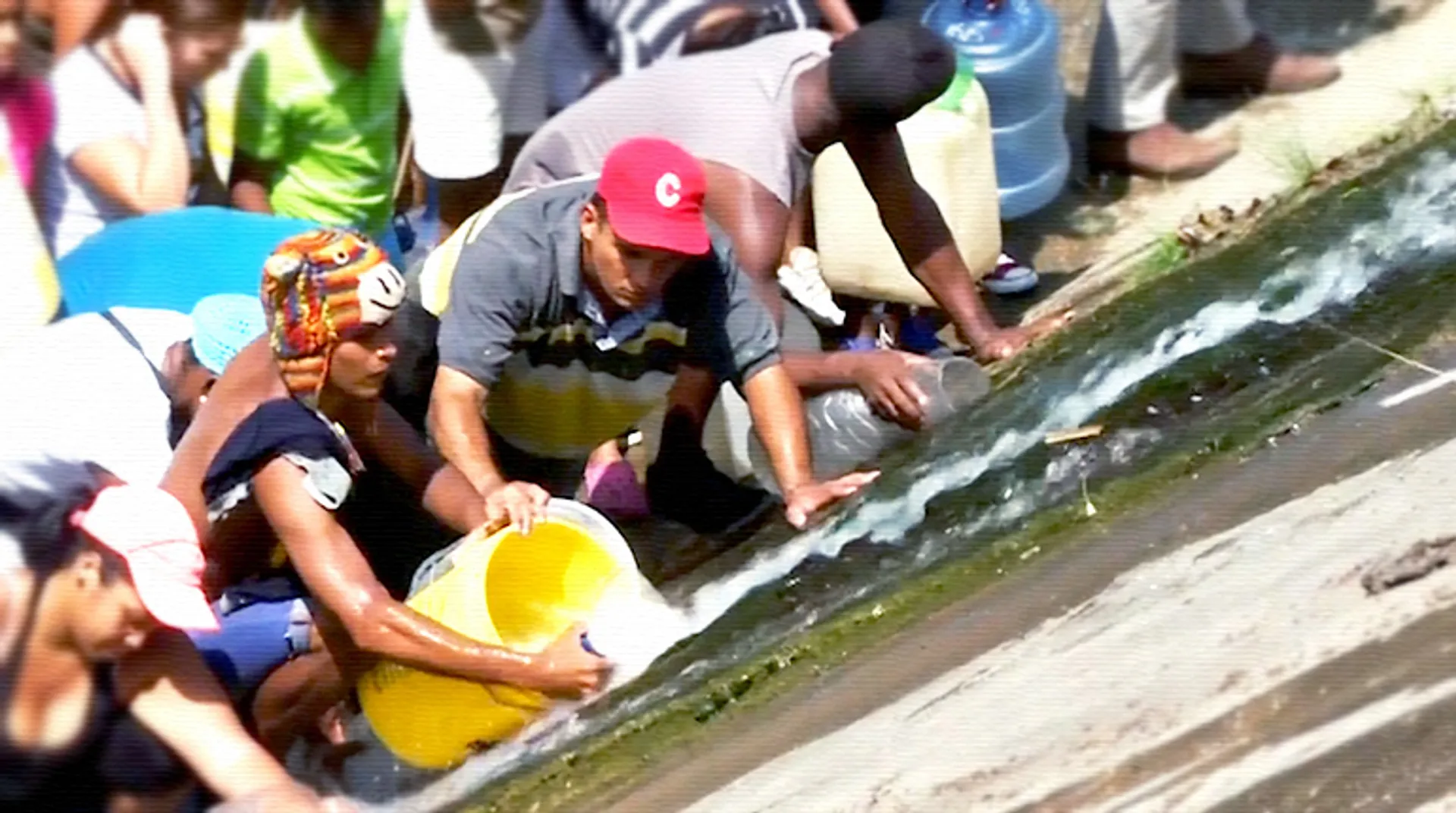 Water is now gold for desperate Venezuelans