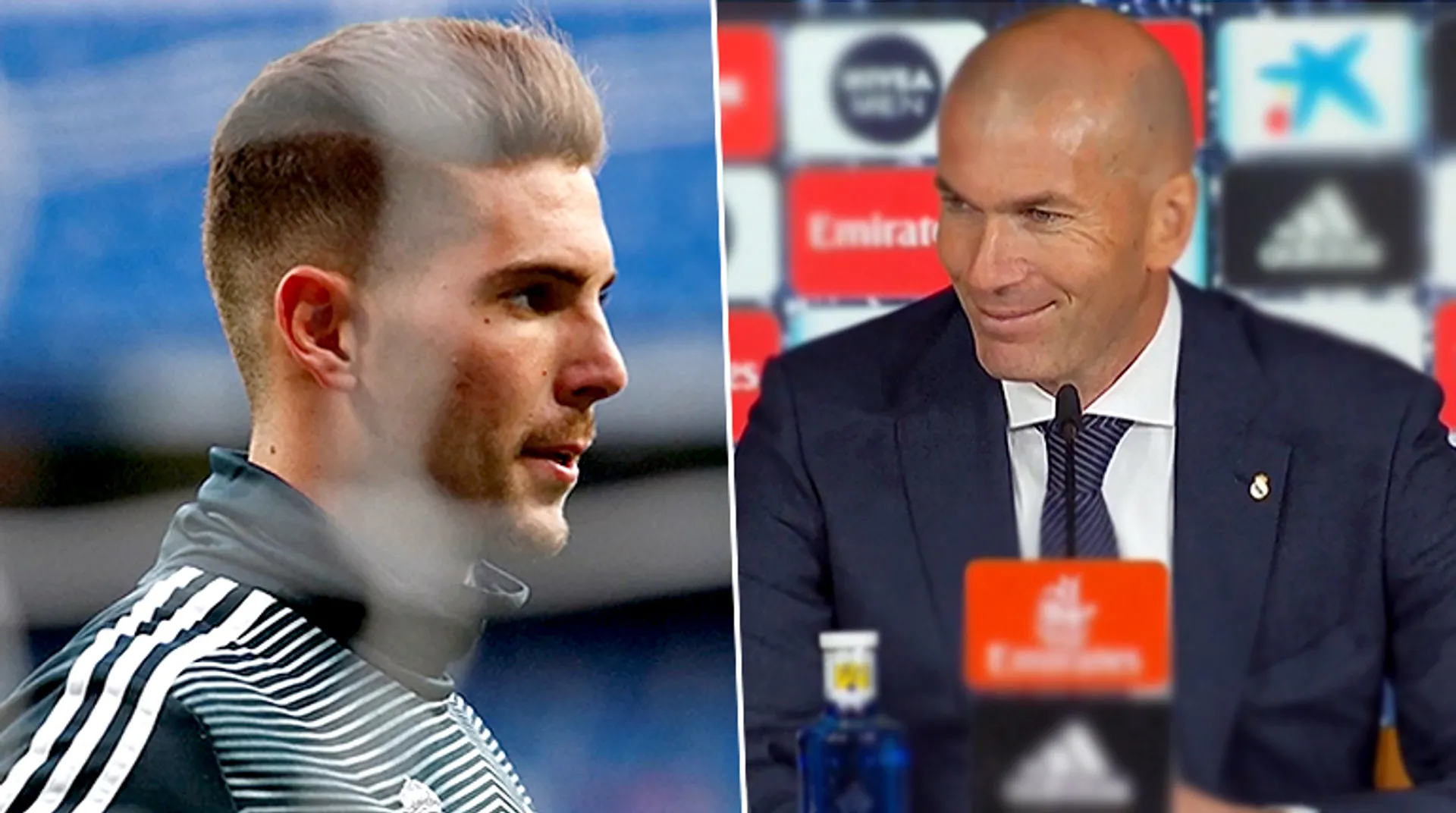 Zizou praises son after his Real Madrid first team debut