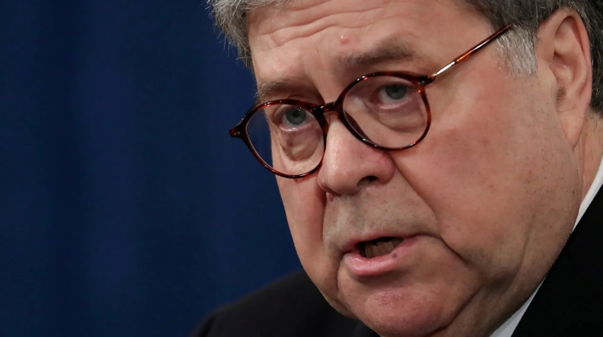 US Attorney General Barr says the left wants to tear down system