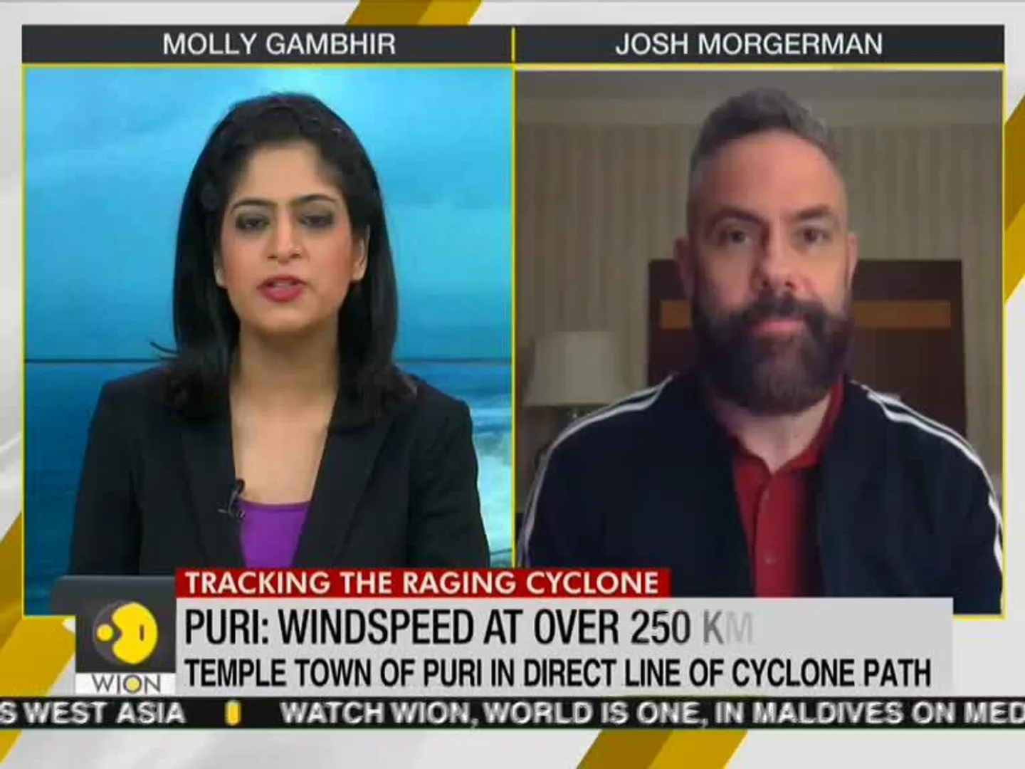 WION speaks to Josh Morgerman, an obsessive stormchaser