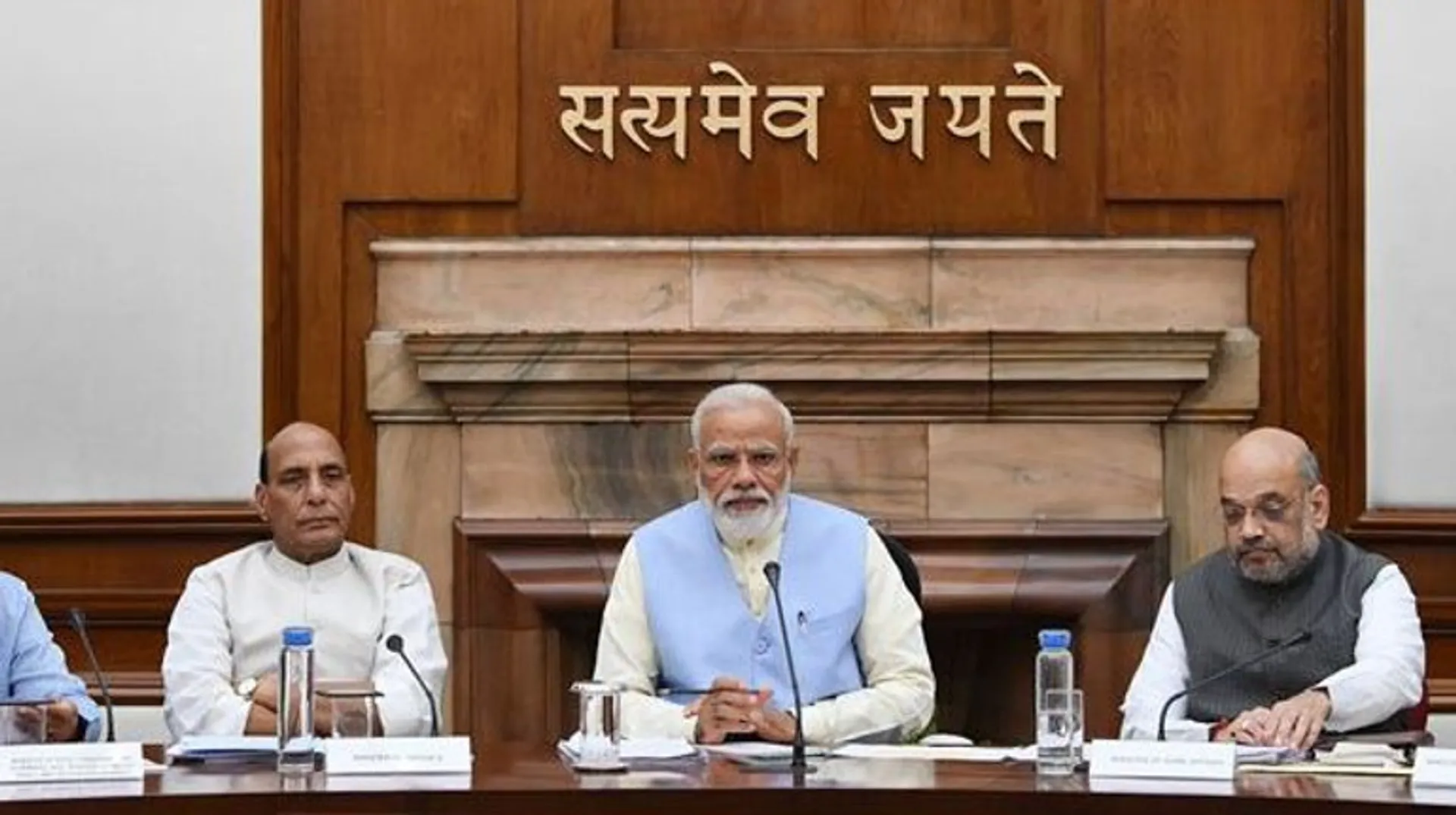 PM Narendra Modi, Amit Shah attend Bharatiya Janata Party parliamentary party meet