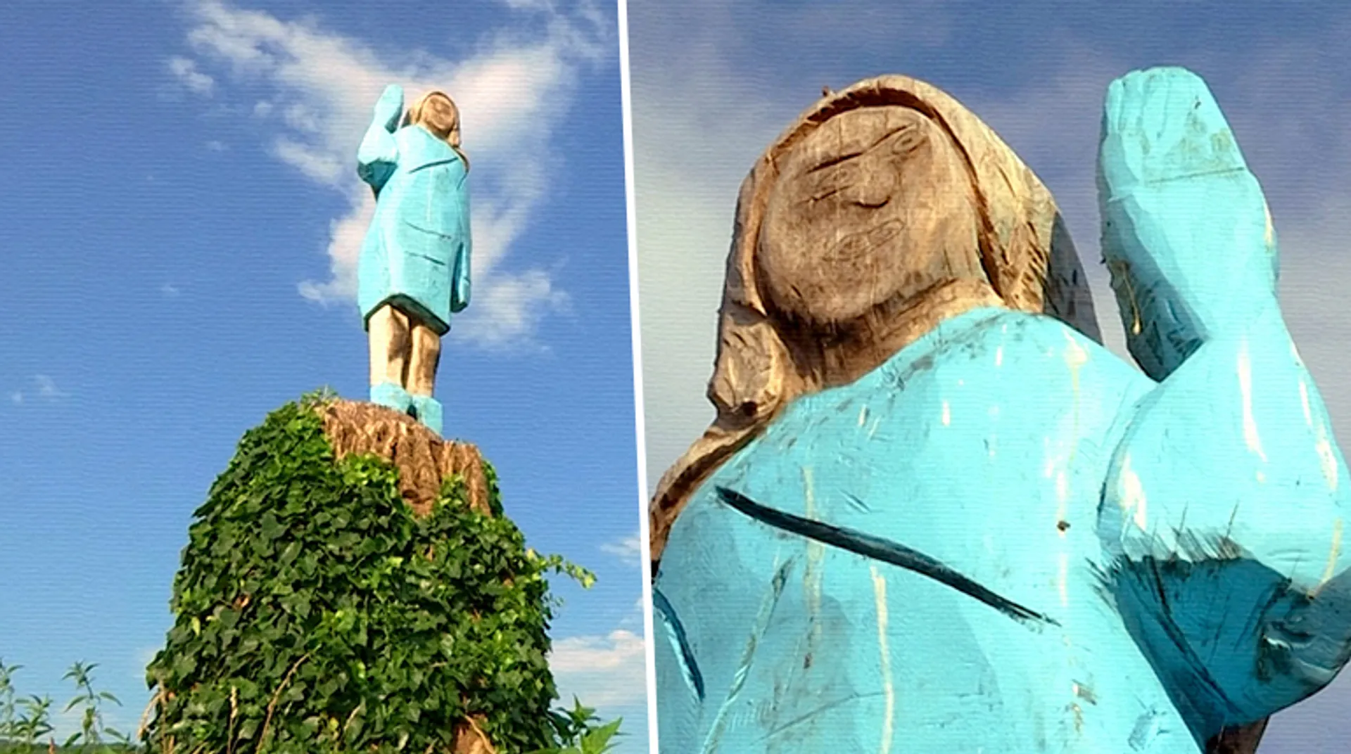 Melania Trump statue News Latest Melania Trump statue News, Breaking