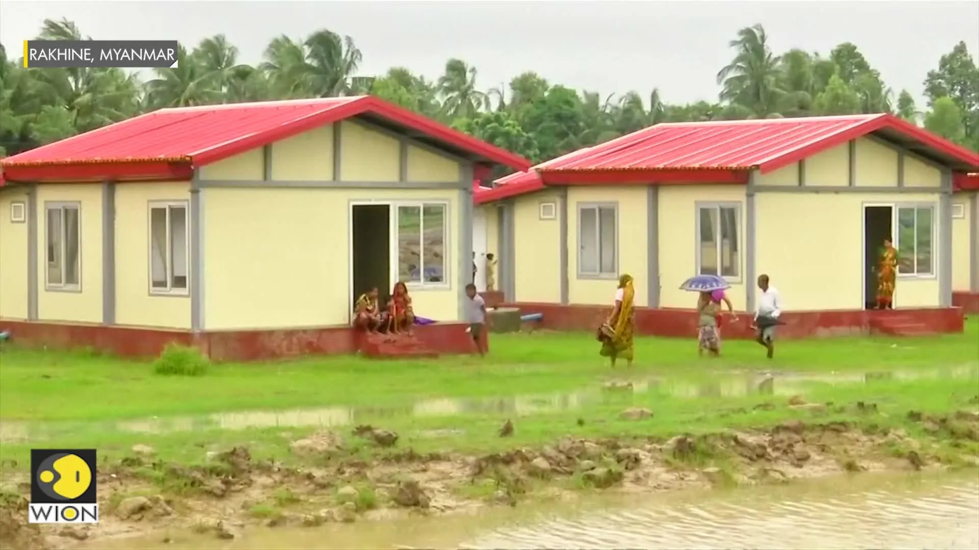 India donates houses to displaced people in Myanmar's Rakhine state