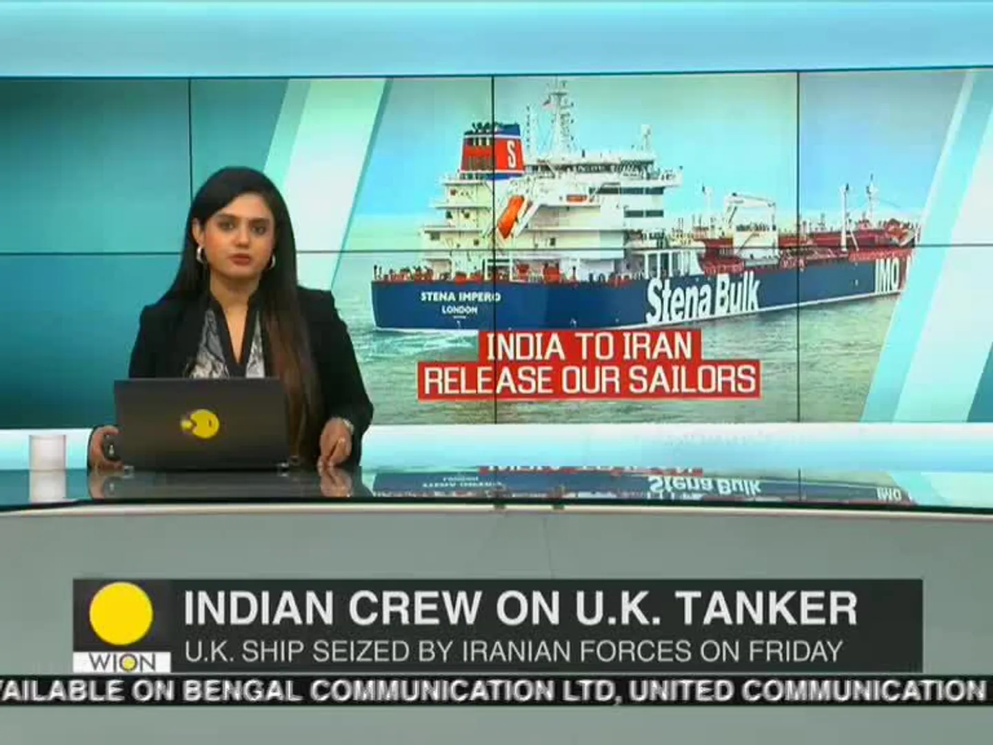 Iran releases footage of crew onboard seized British tanker, Indians are safe