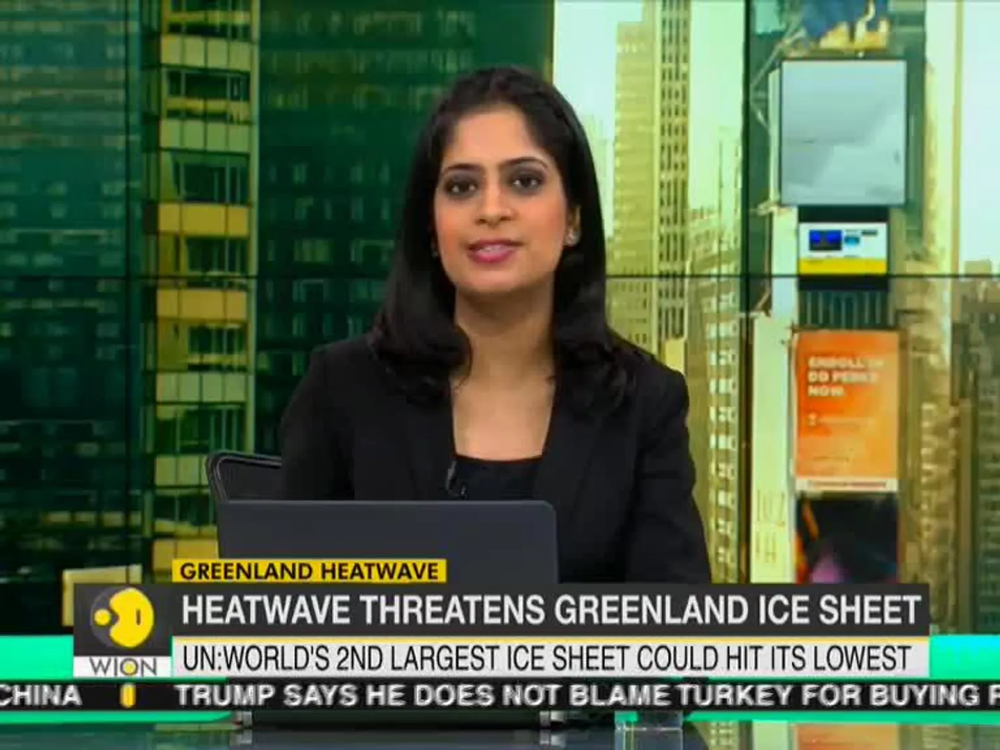 Heatwave threatens Greenland ice sheet