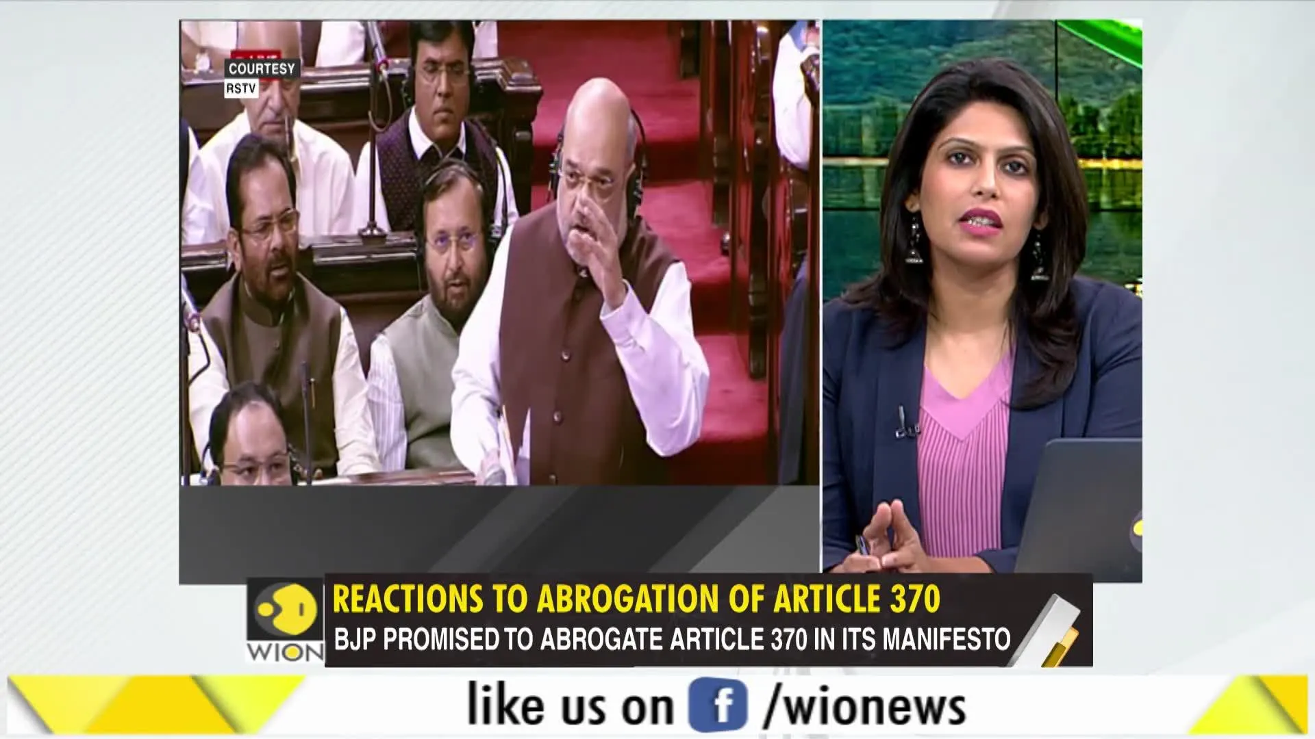 Gravitas: Abrogation of article 370: Here are the reactions