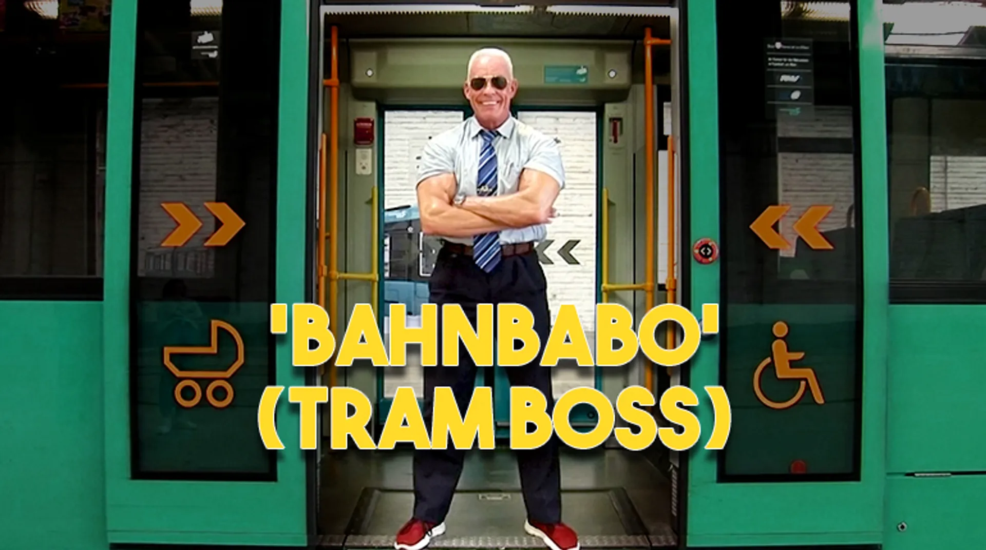 Frankfurt's favourite tram driver is a bodybuilding 'boss'