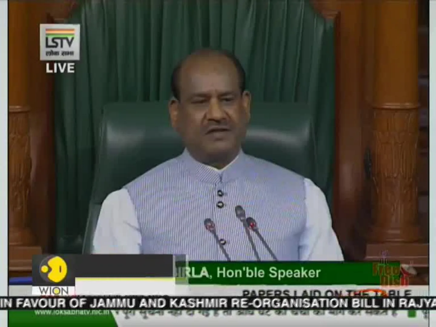 Amit Shah introduces Jammu and Kashmir reorganistation bill in Lok Sabha