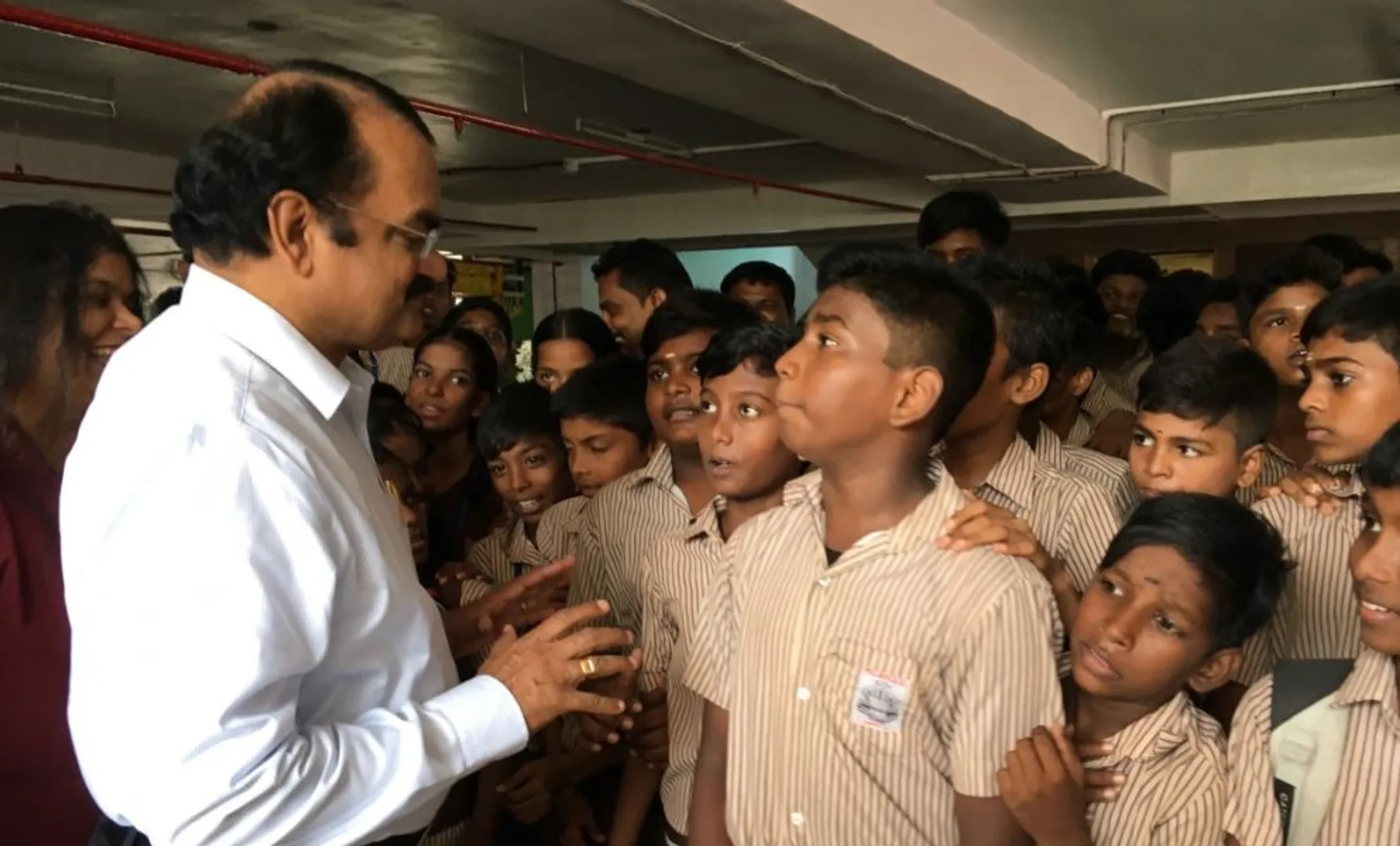 Mangalyaan Programme Director watches 'Mission Mangal' with school students