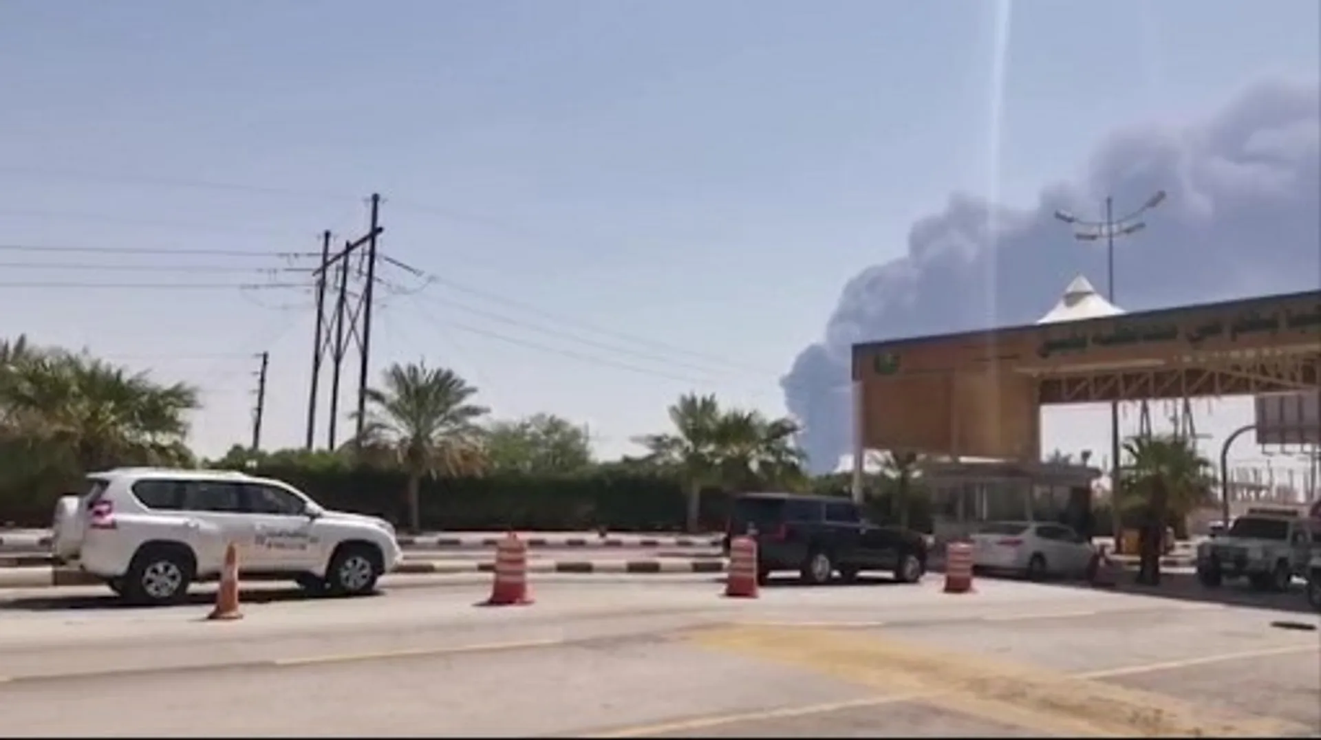 Saudi races to restore supply after oil plants hit by drone strike blamed on Iran
