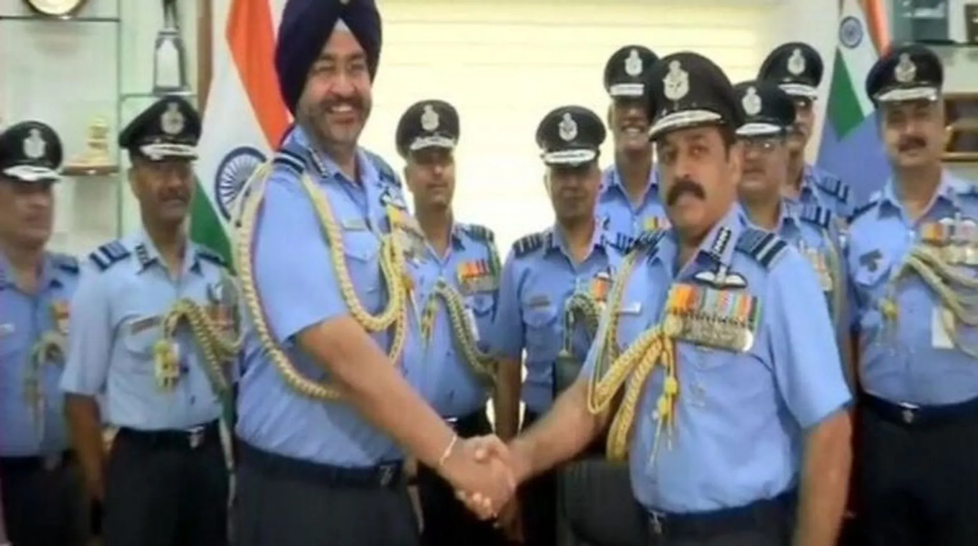 Air Marshal RKS Bhadauria takes over as new Indian Air Force chief